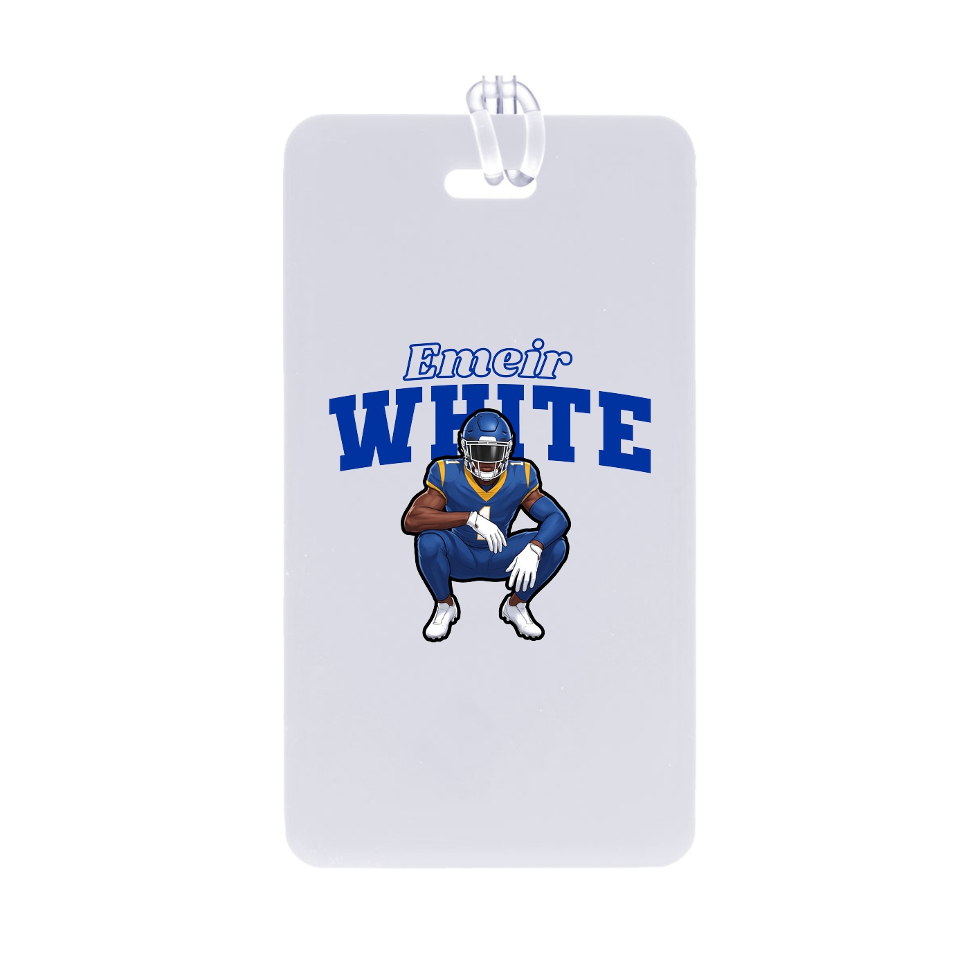 Bag Tag — Name Arch in Classic