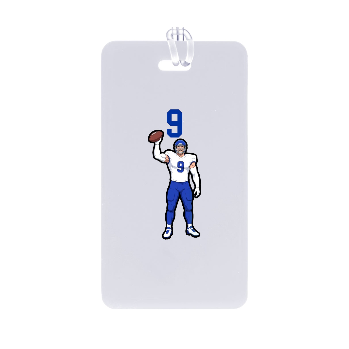 Bag Tag — Number Top in Classic