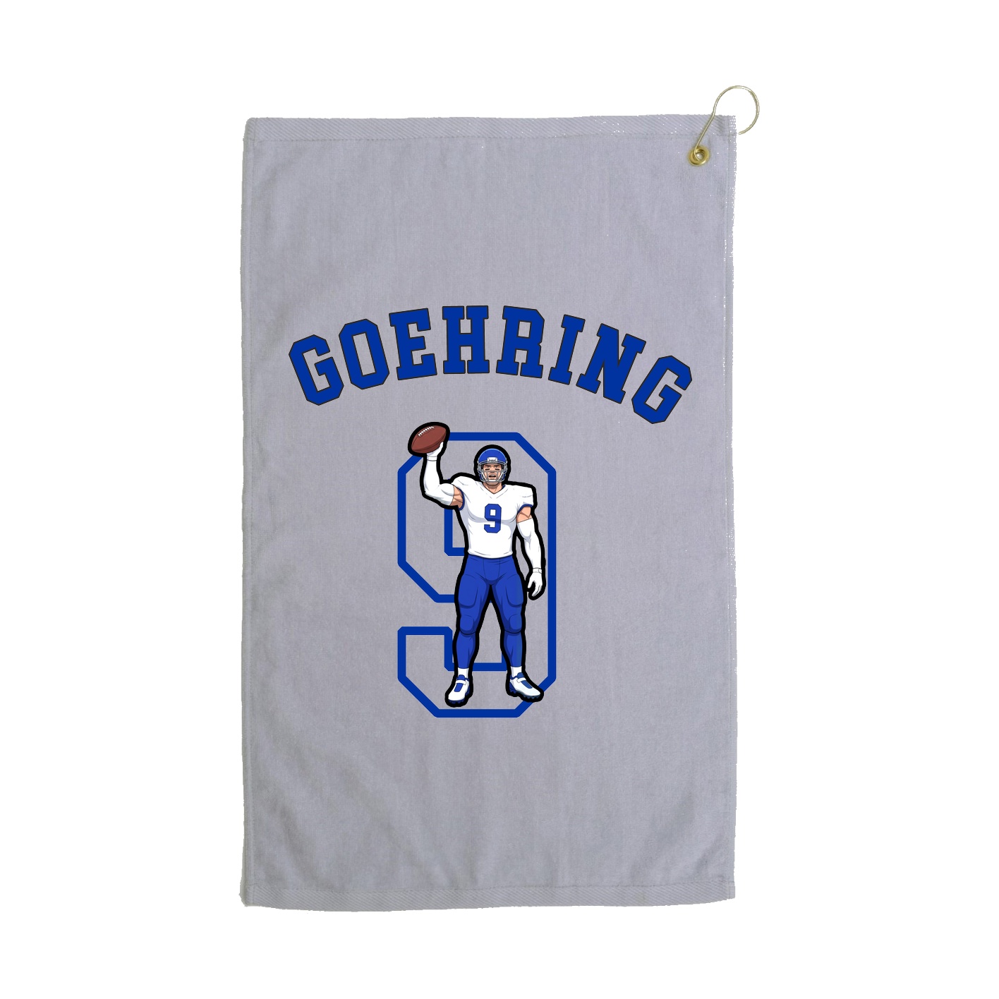 Golf Towel — Shirsey Arch in Grey