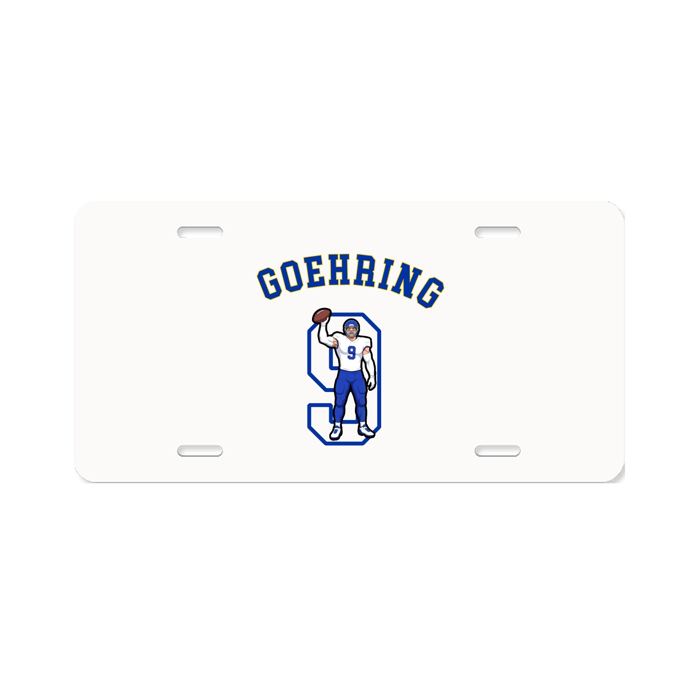 License Plate — Shirsey Arch in Classic