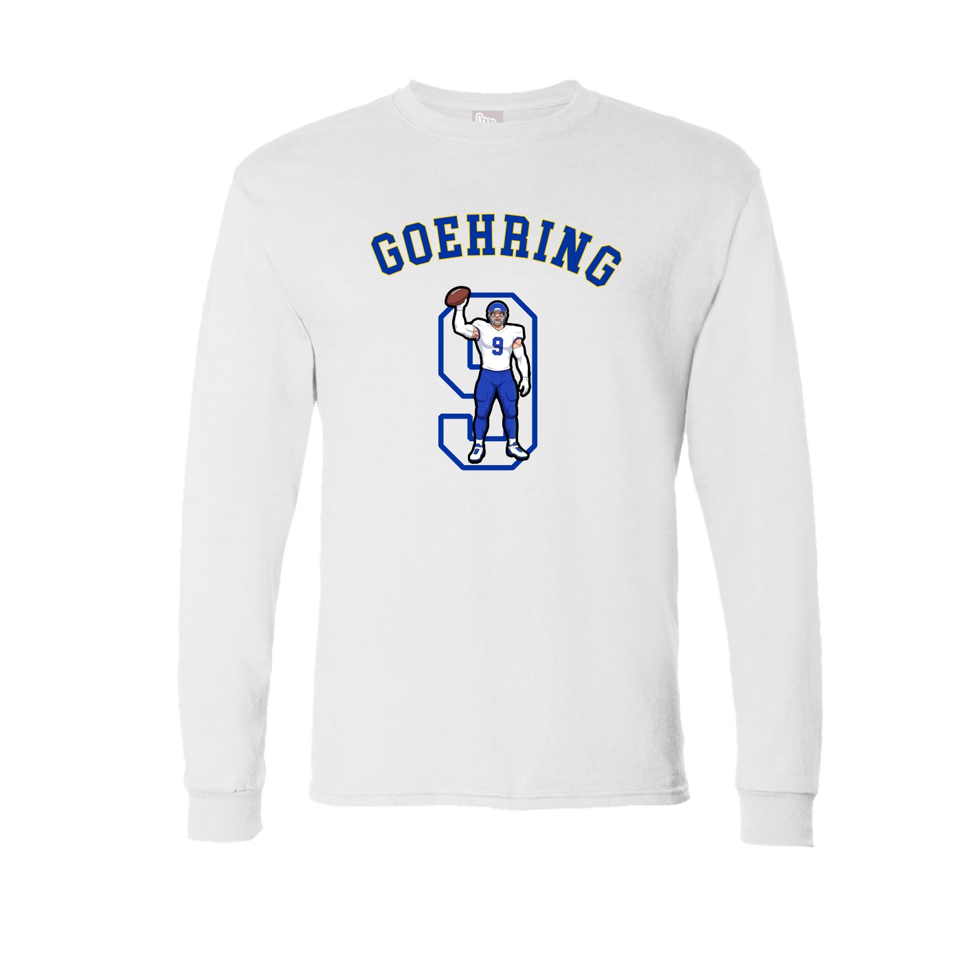 Long Sleeve Tee — Shirsey Arch in White