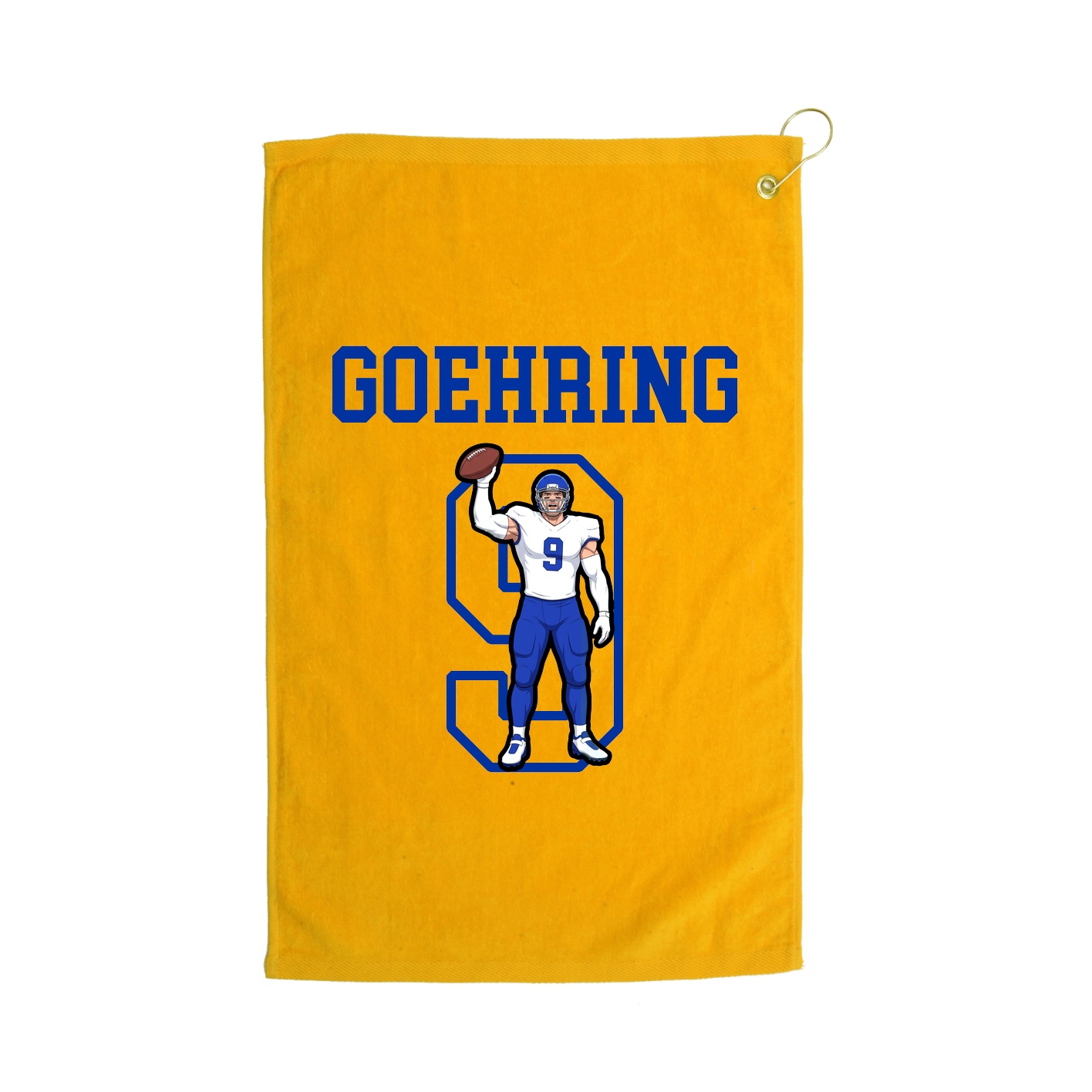 Golf Towel — Shirsey in Gold