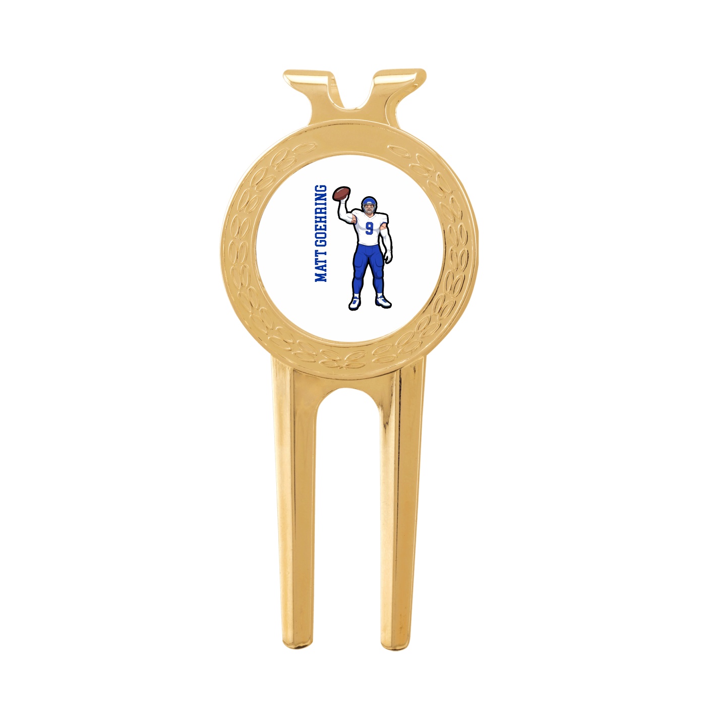 Divot Tool with Ball Marker — Name Vertical in Classic
