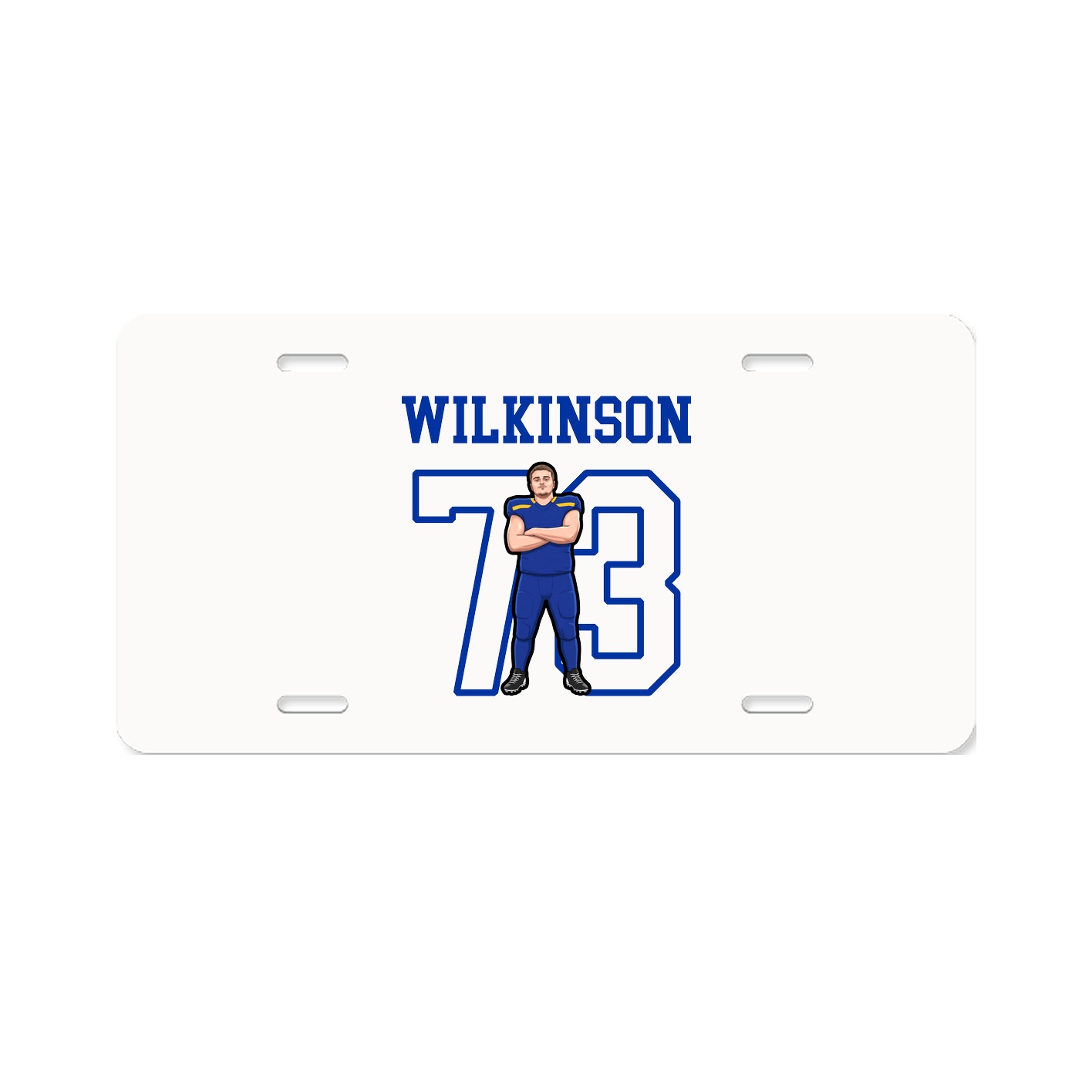 License Plate — Shirsey in Classic