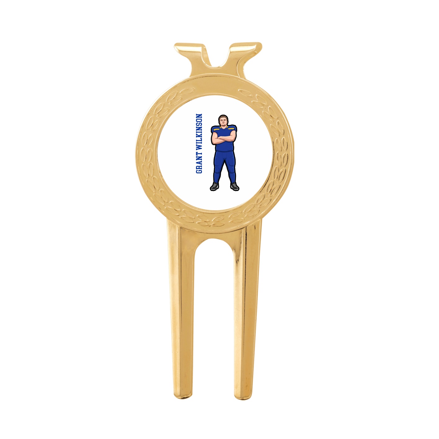 Divot Tool with Ball Marker — Name Vertical in Classic