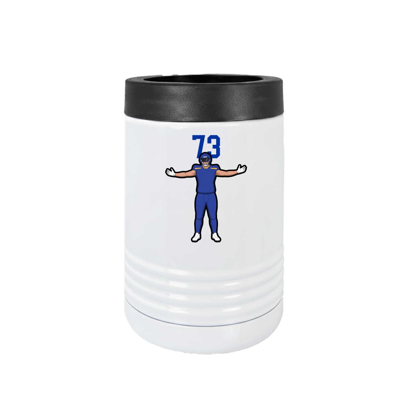 Beverage Holder — Number Top in White
