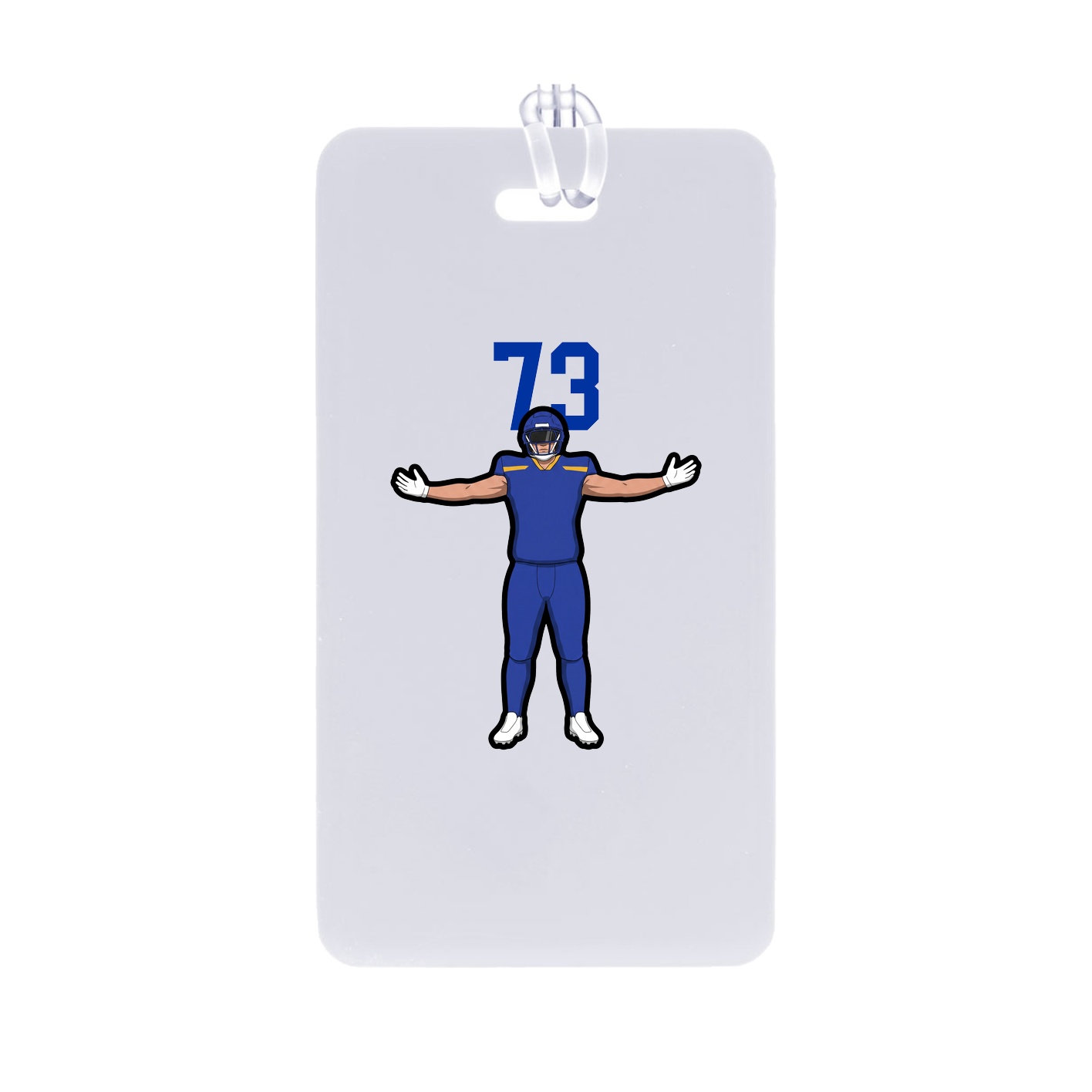 Bag Tag — Number Top in Classic