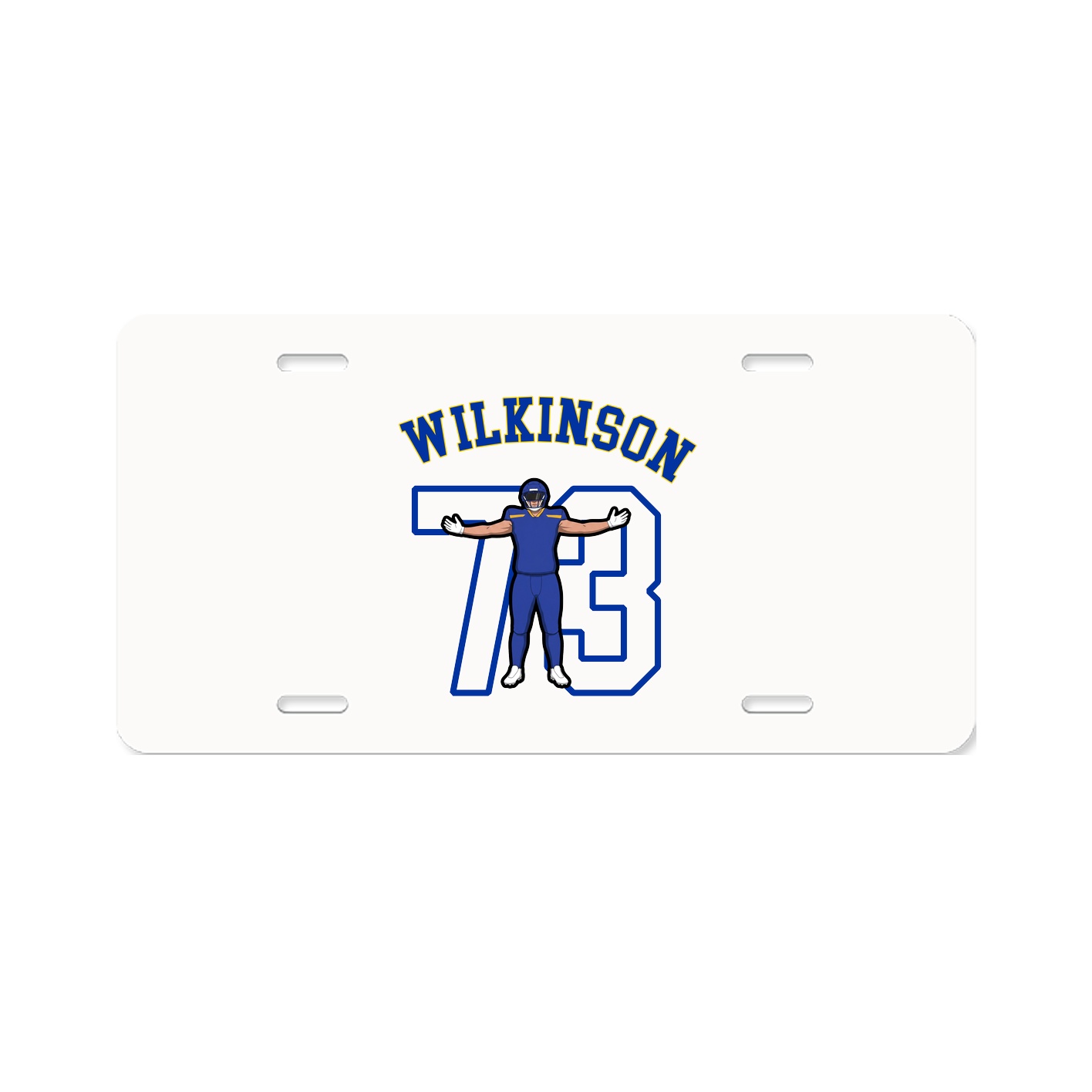 License Plate — Shirsey Arch in Classic