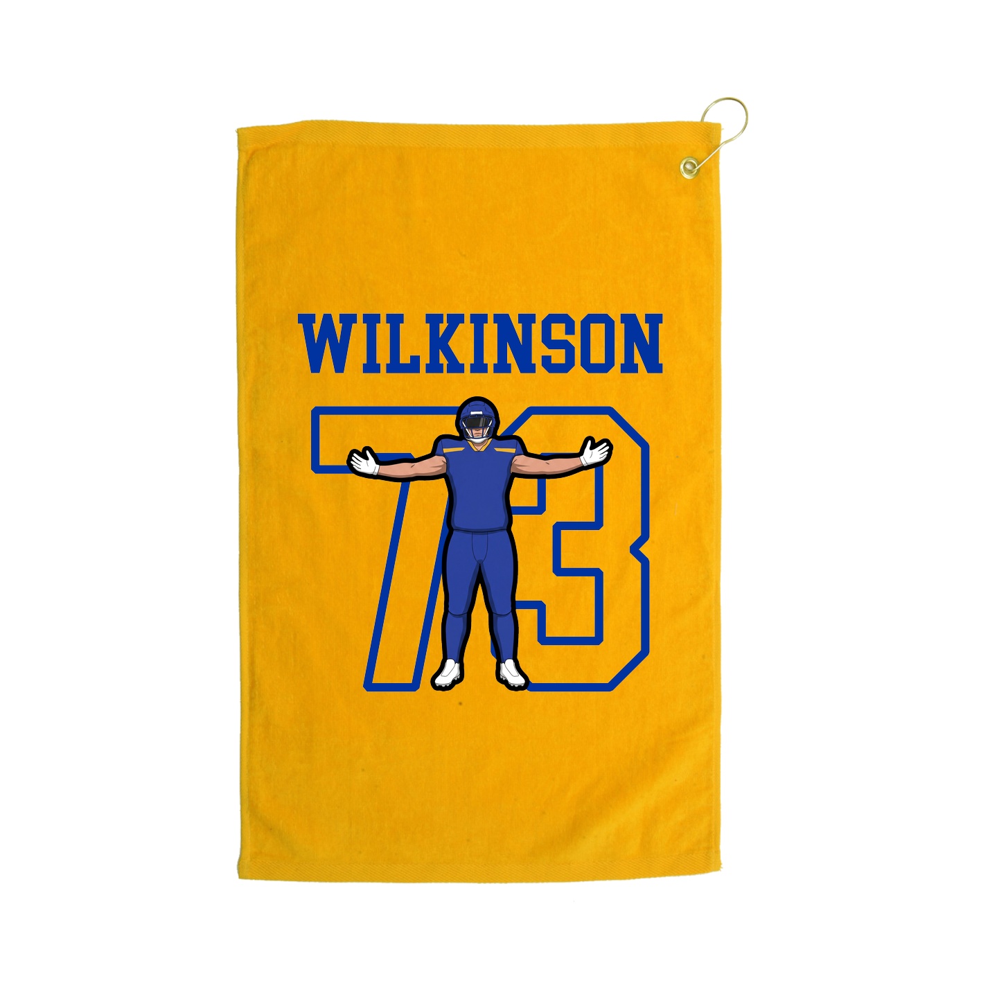 Golf Towel — Shirsey in Gold
