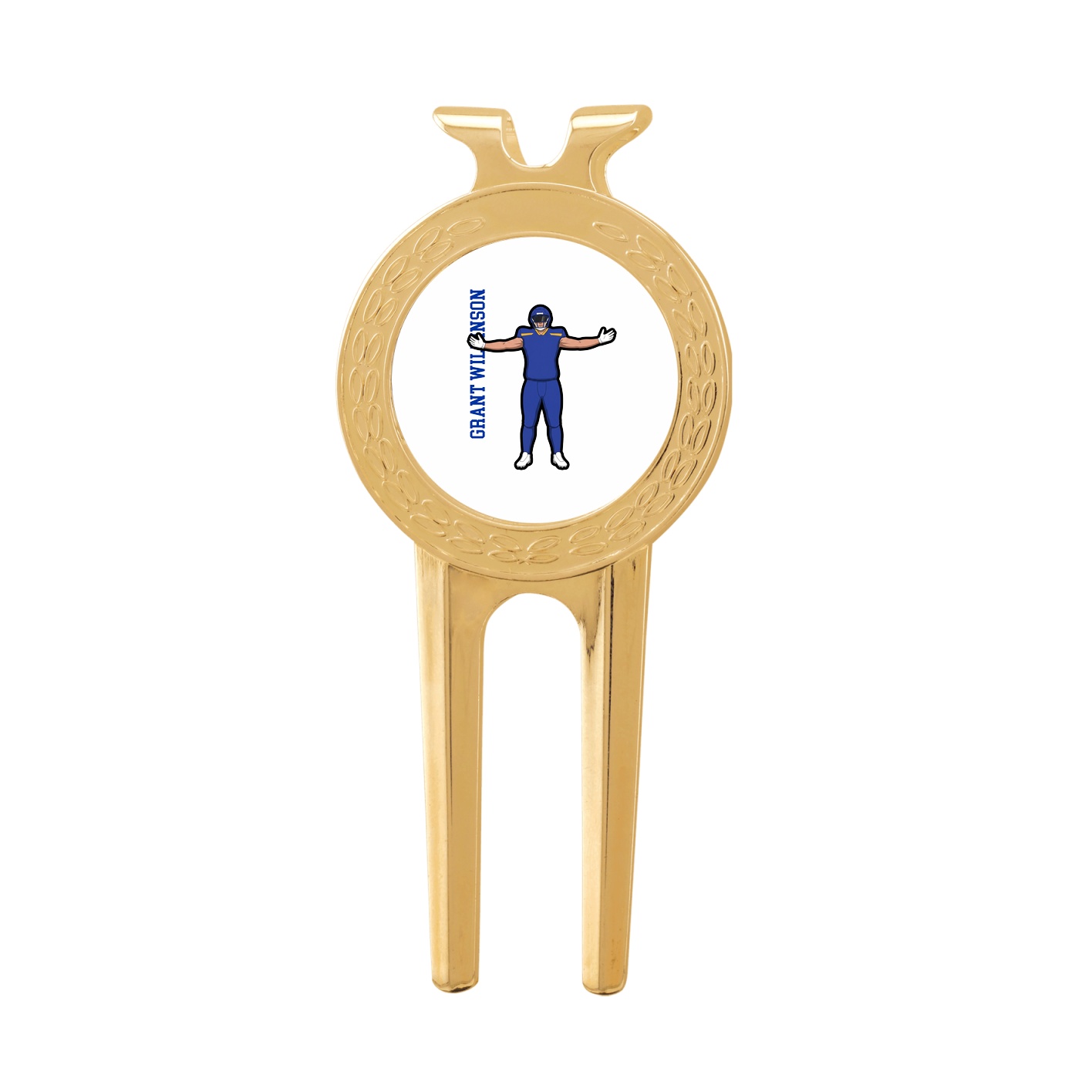 Divot Tool with Ball Marker — Name Vertical in Classic