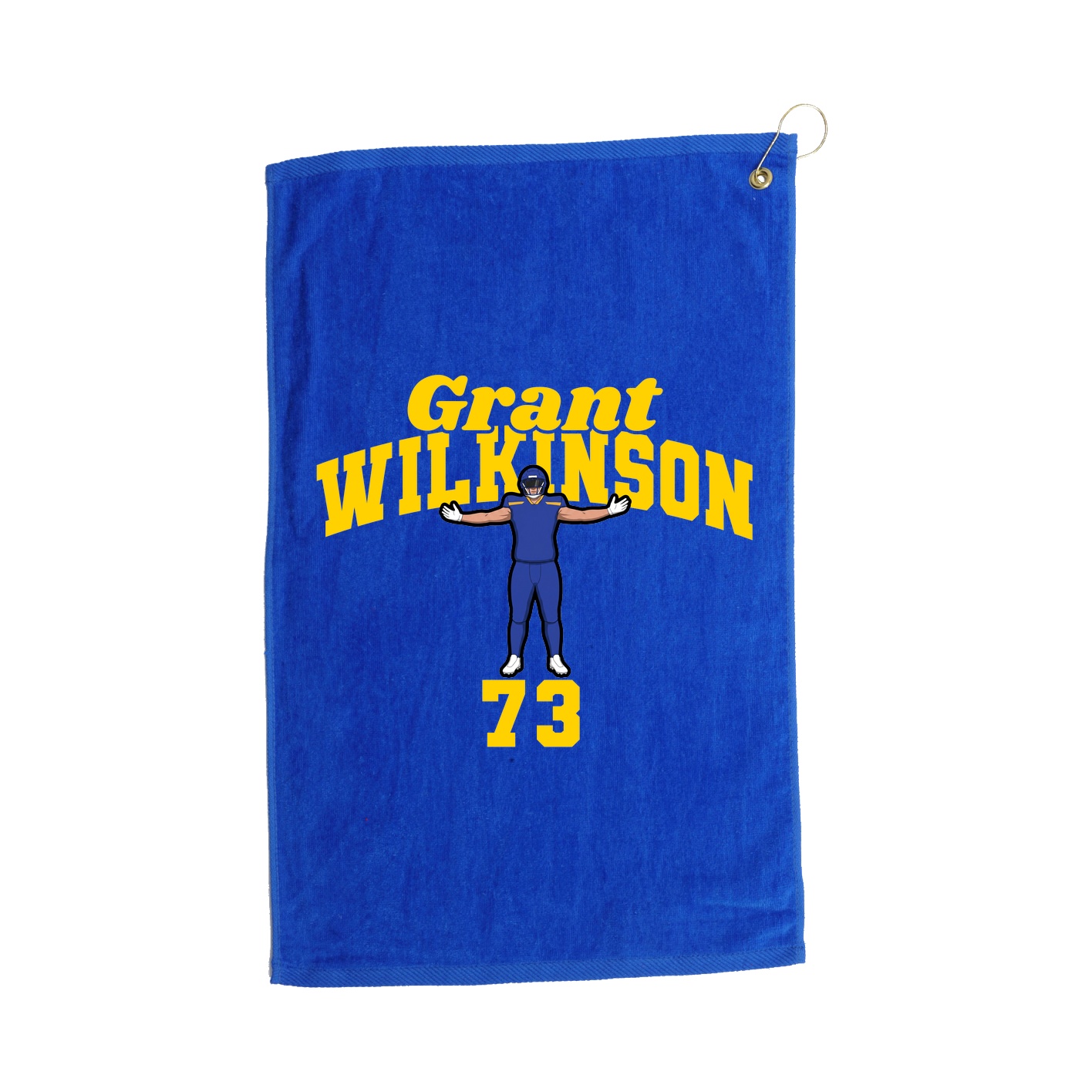Golf Towel — Signature Arch in Royal
