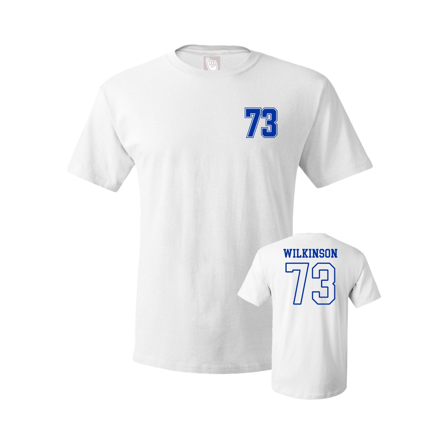 Tee — Chest Back in White