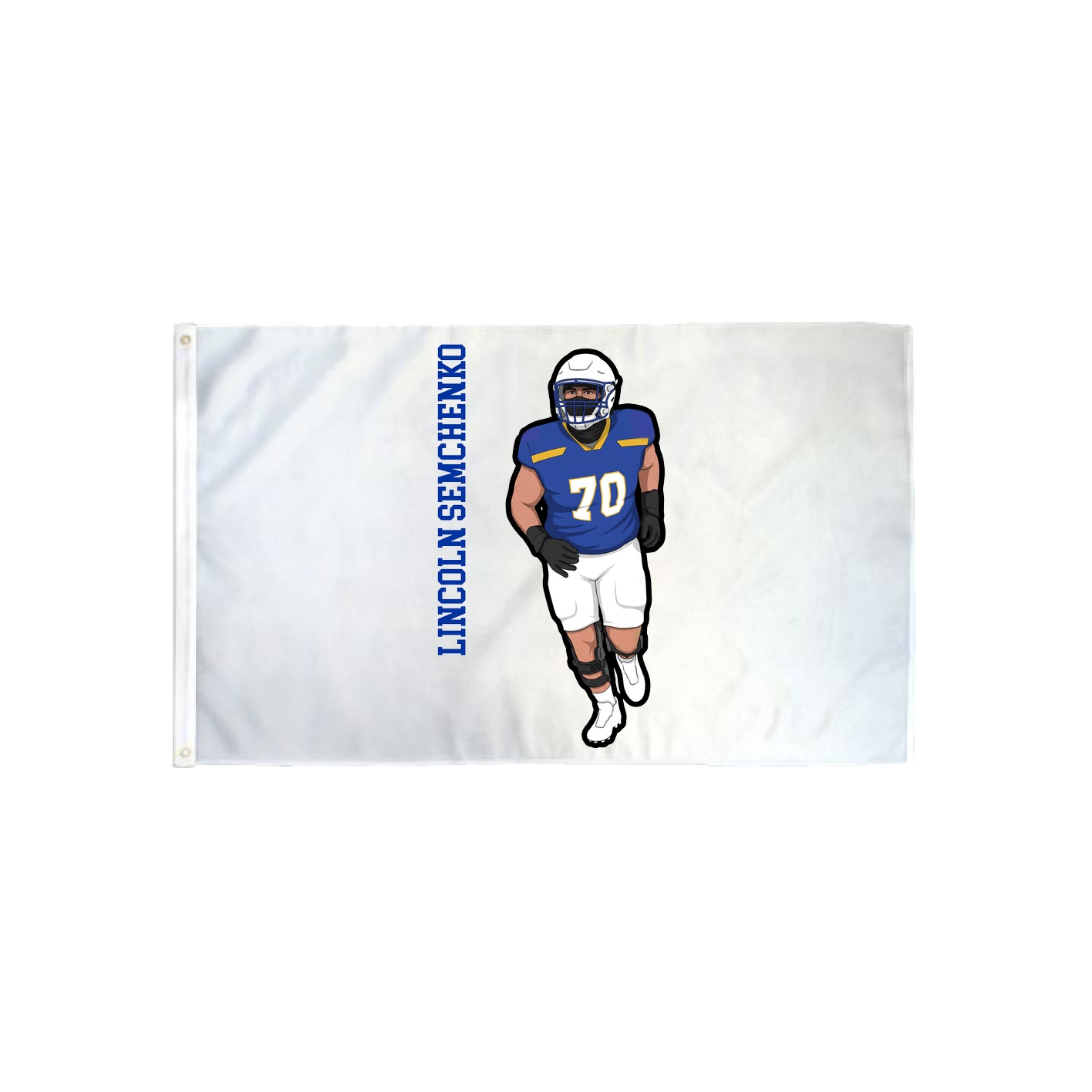3x5 Flag — Name Vertical in Classic