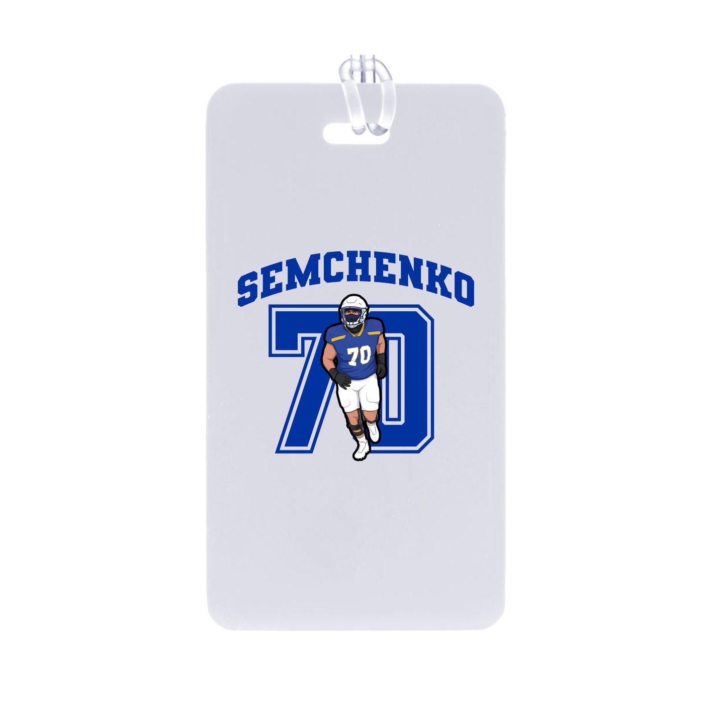 Bag Tag — Number in Classic