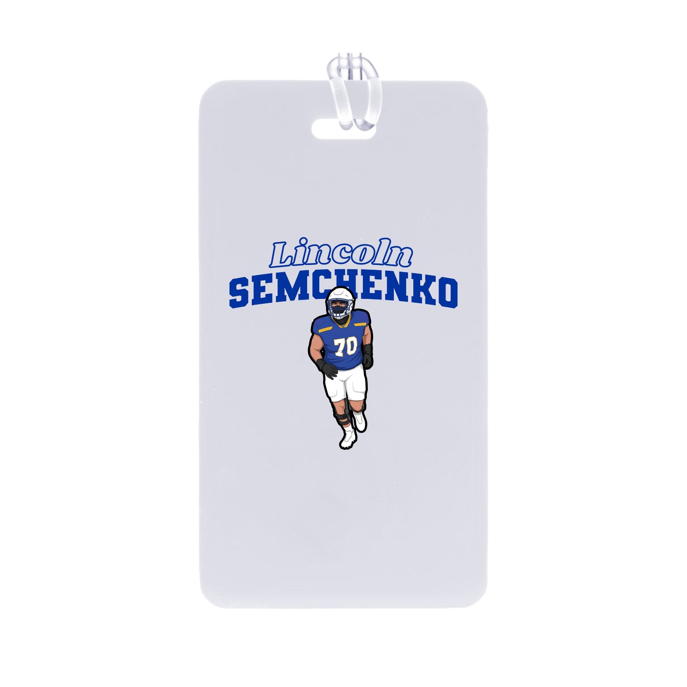 Bag Tag — Name Arch in Classic
