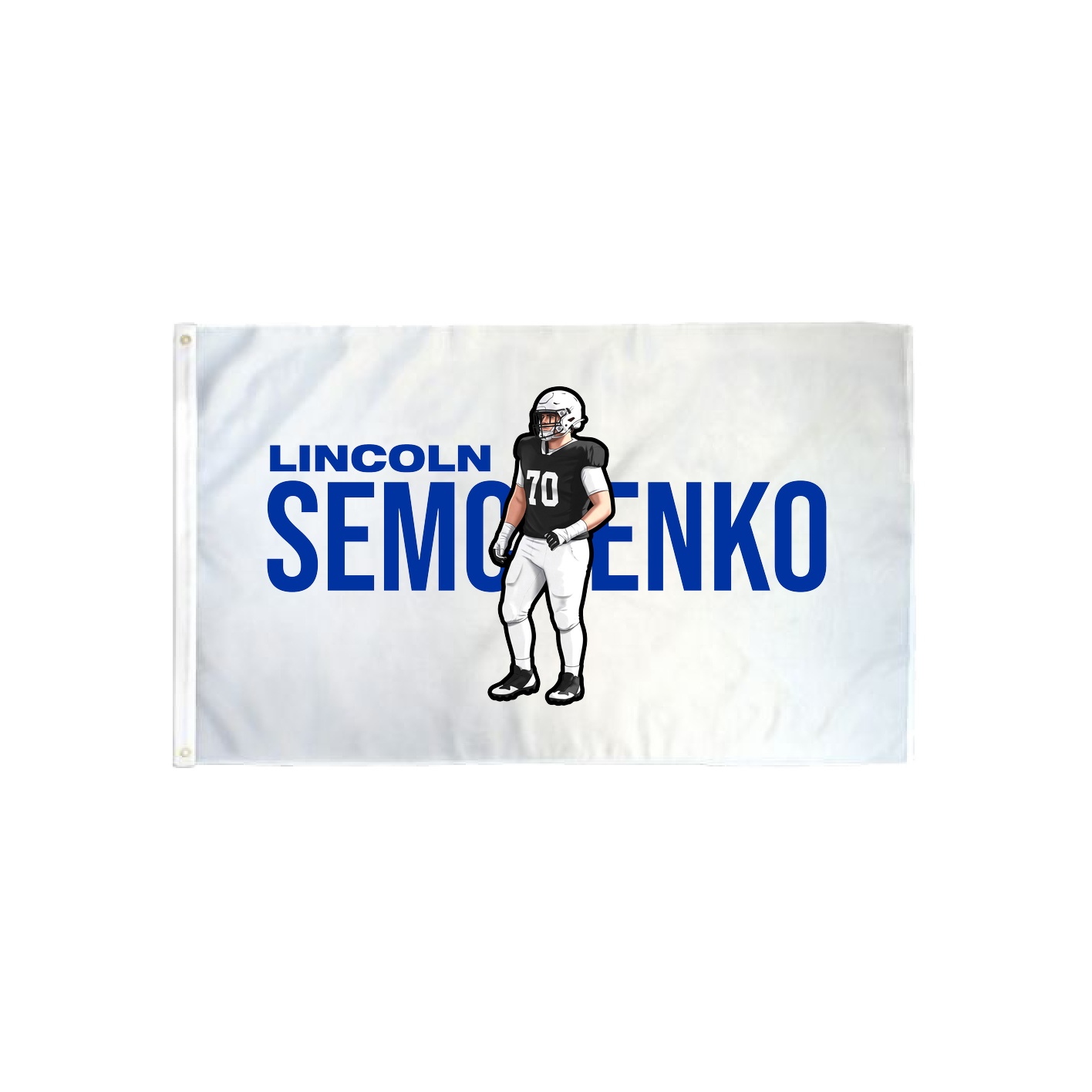 3x5 Flag — Player Name in Classic
