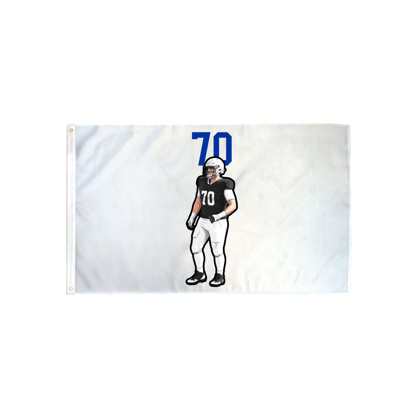 3x5 Flag — Number Top in Classic
