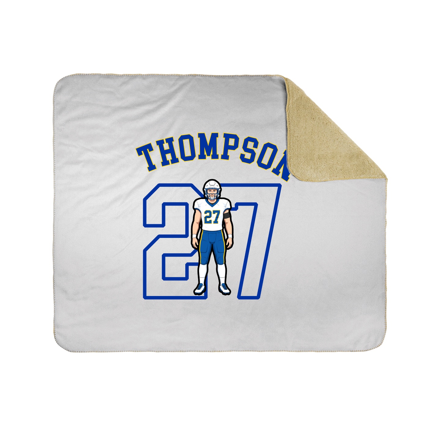 Throw Blanket — Shirsey Arch in White