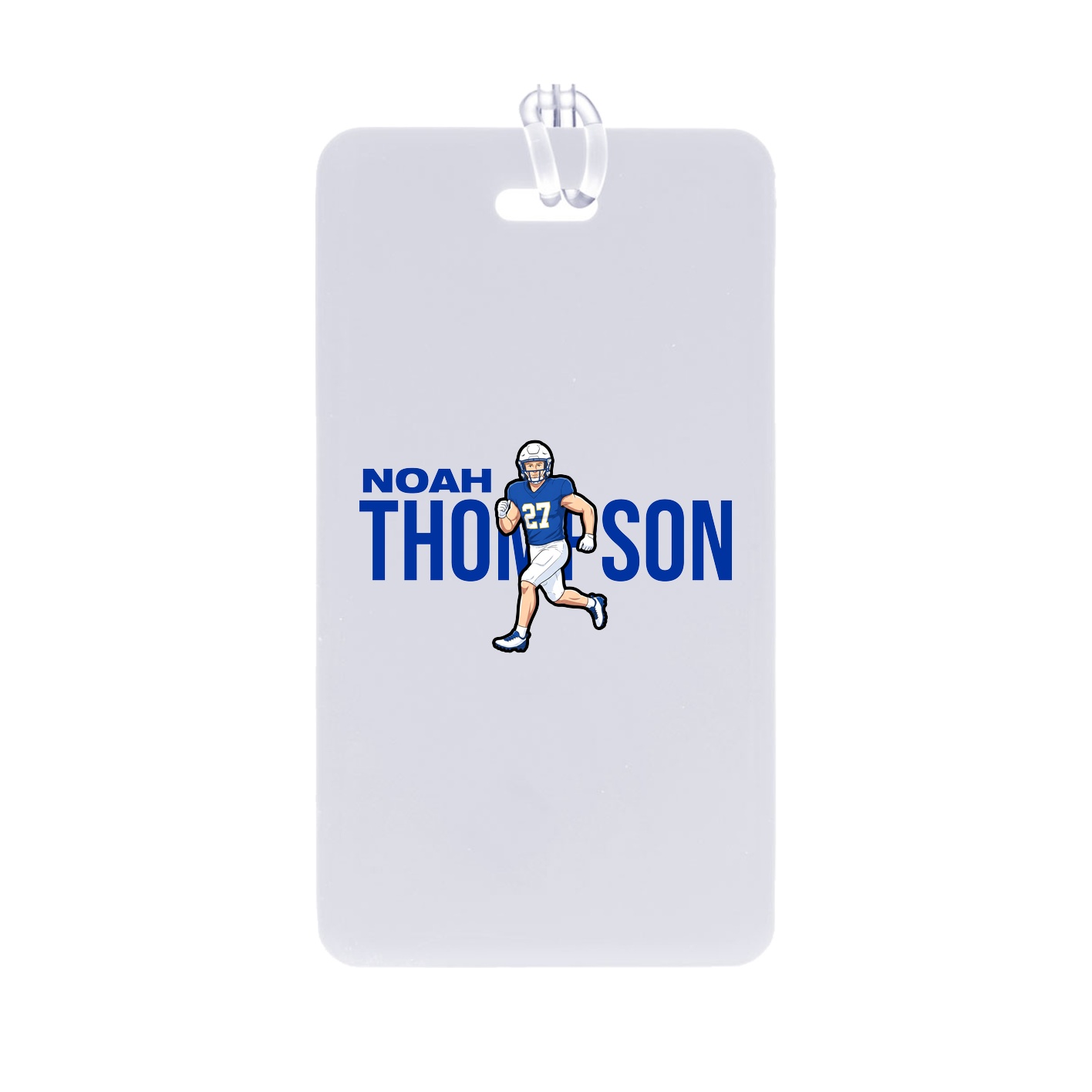 Bag Tag — Player Name in Classic