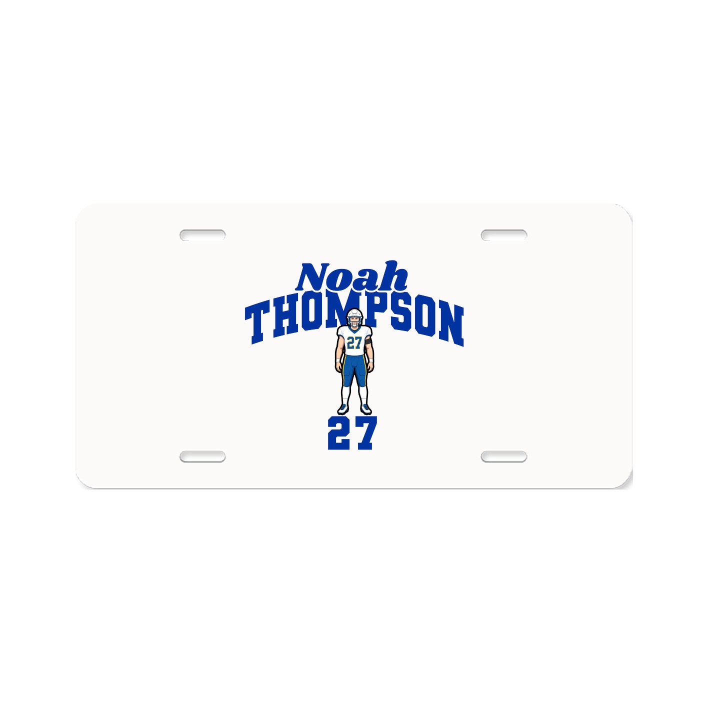 License Plate — Signature Arch in Classic