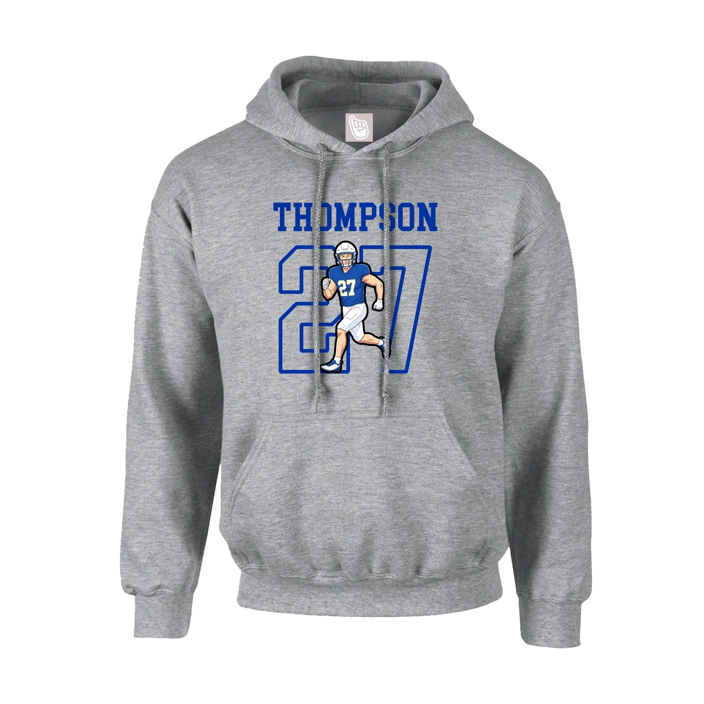 Hoodie — Shirsey in Grey