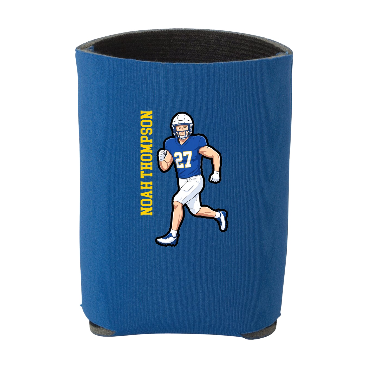 Can Holder — Name Vertical in Royal