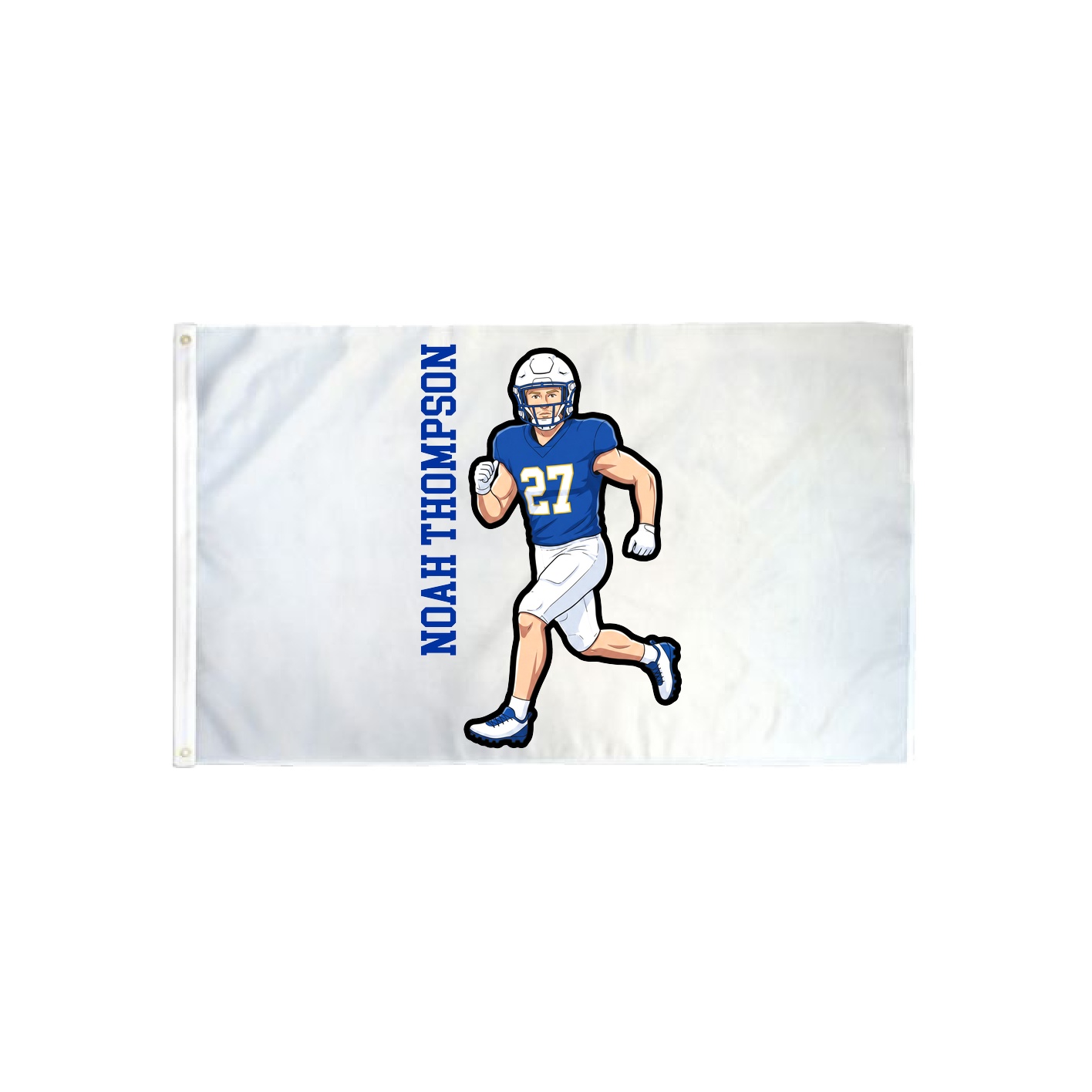 3x5 Flag — Name Vertical in Classic
