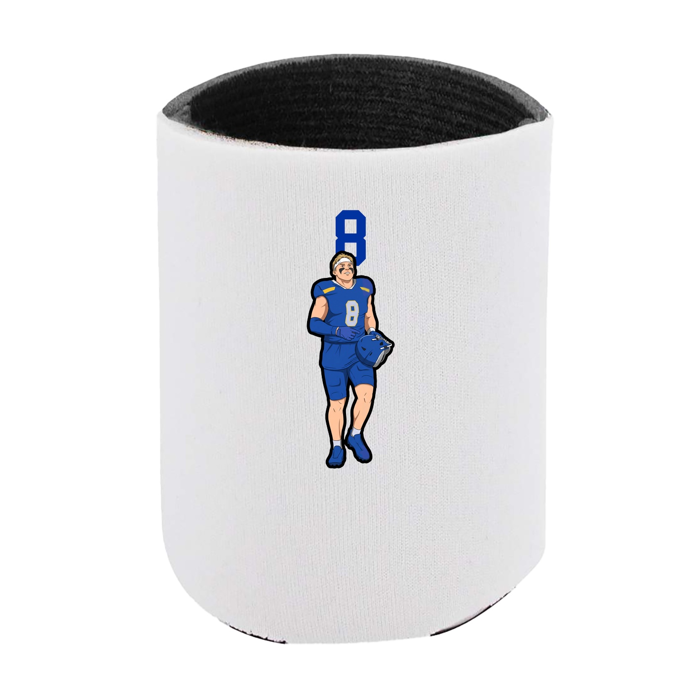 Can Holder — Number Top in White