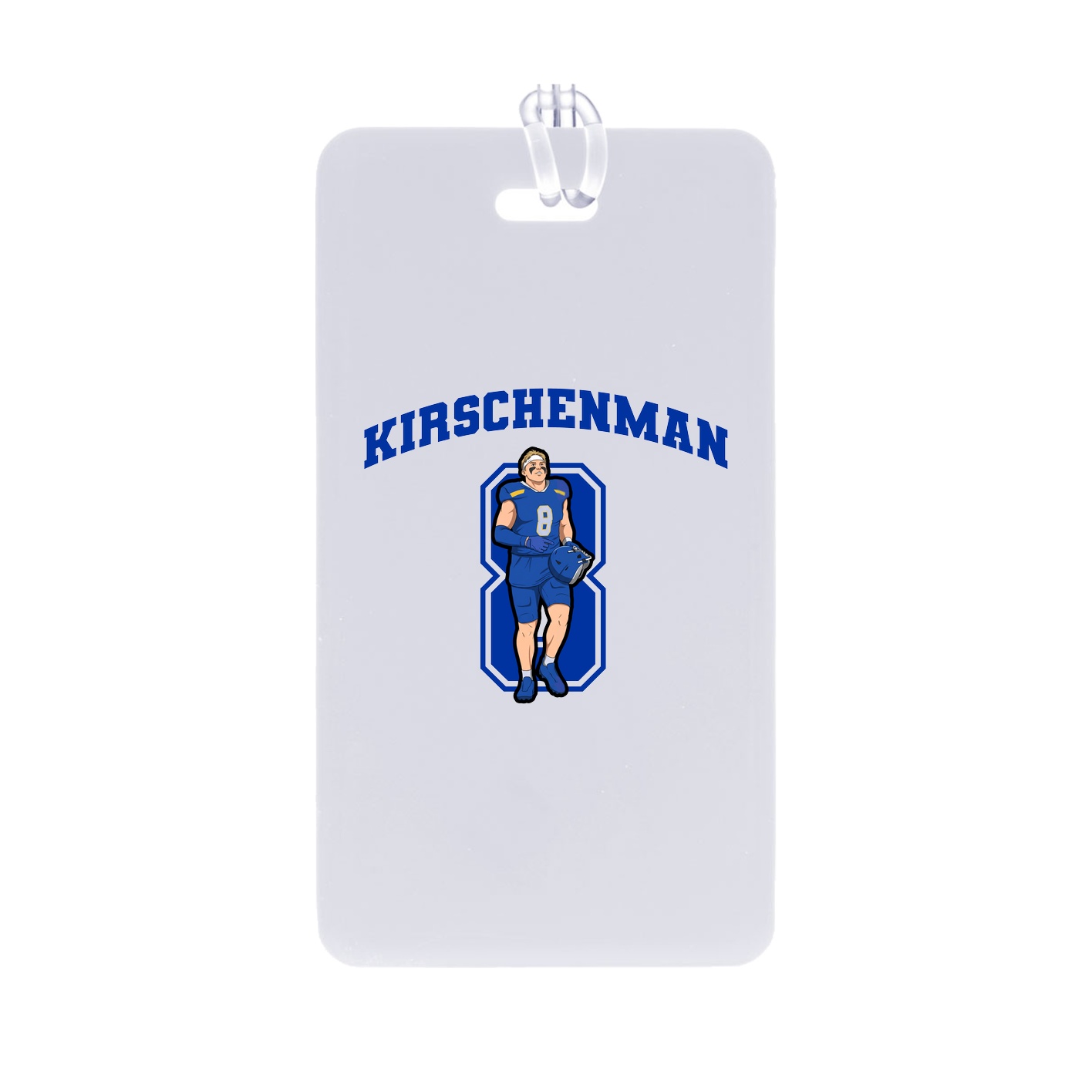 Bag Tag — Number in Classic