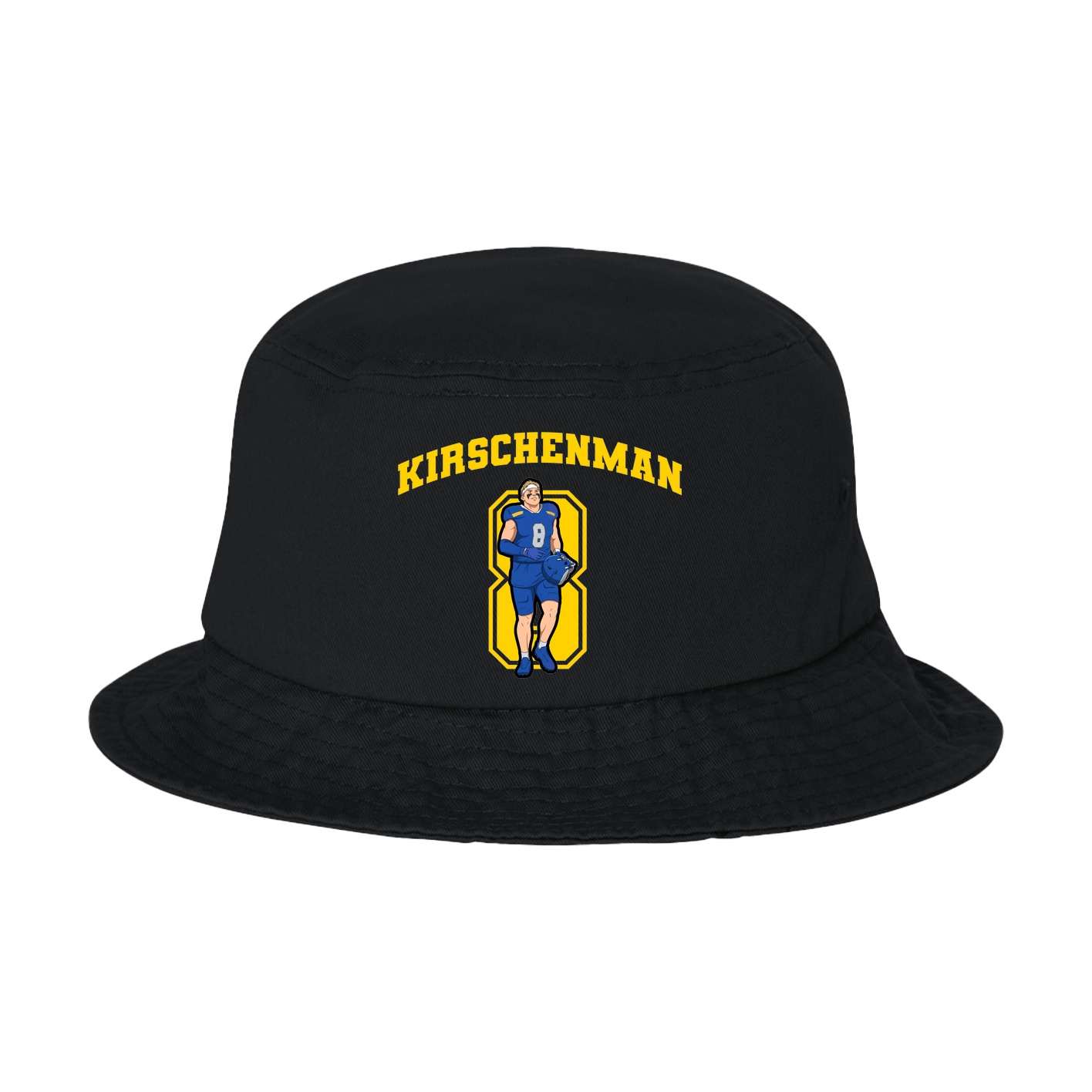 Bucket Cap — Number in Black