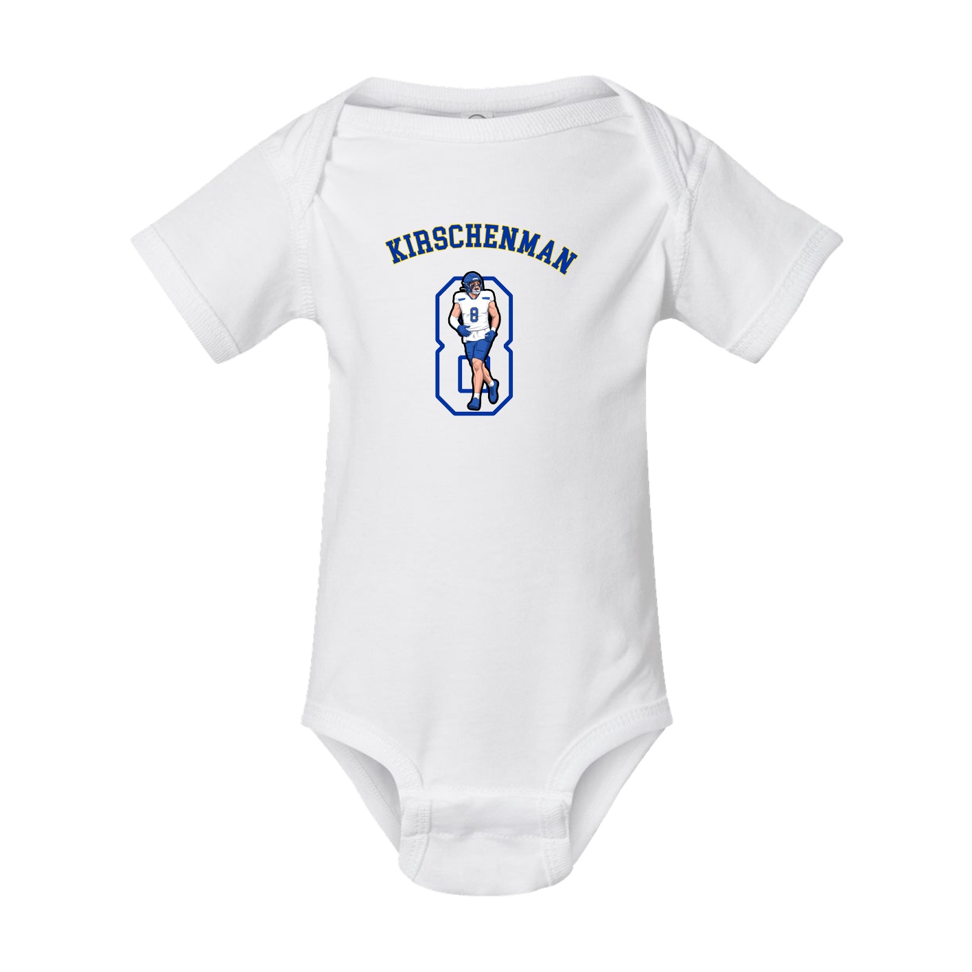 Baby Onesie — Shirsey Arch in White