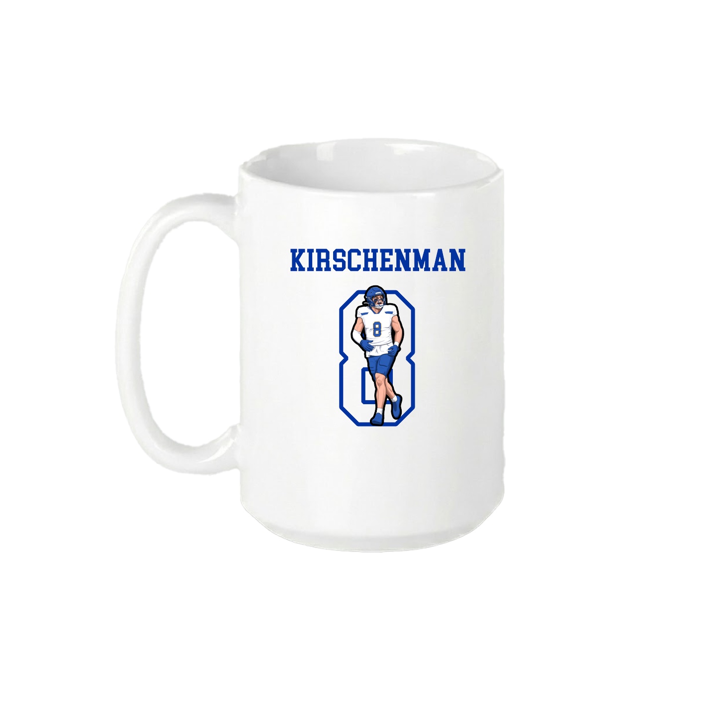 15oz Coffee Mug — Shirsey in White