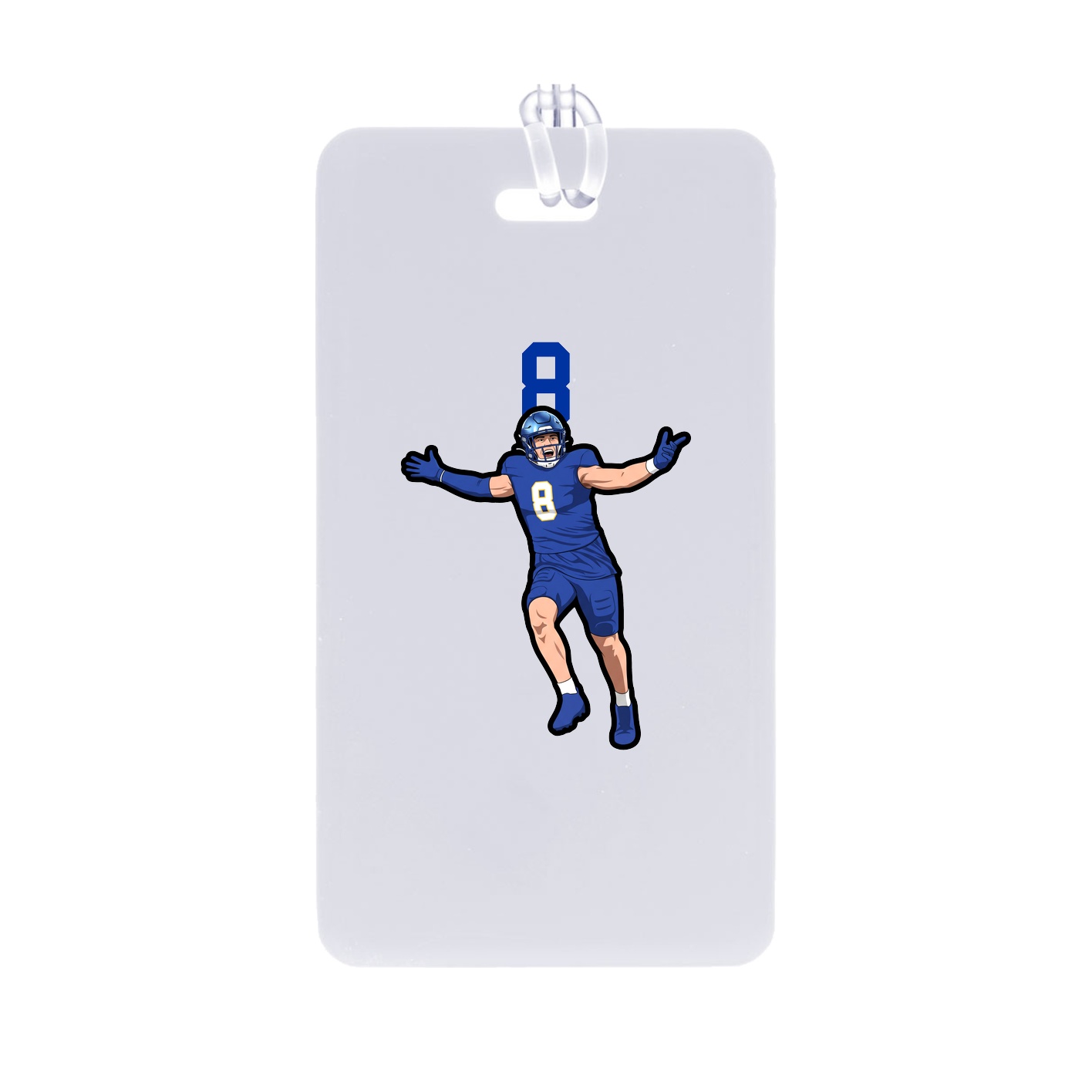 Bag Tag — Number Top in Classic