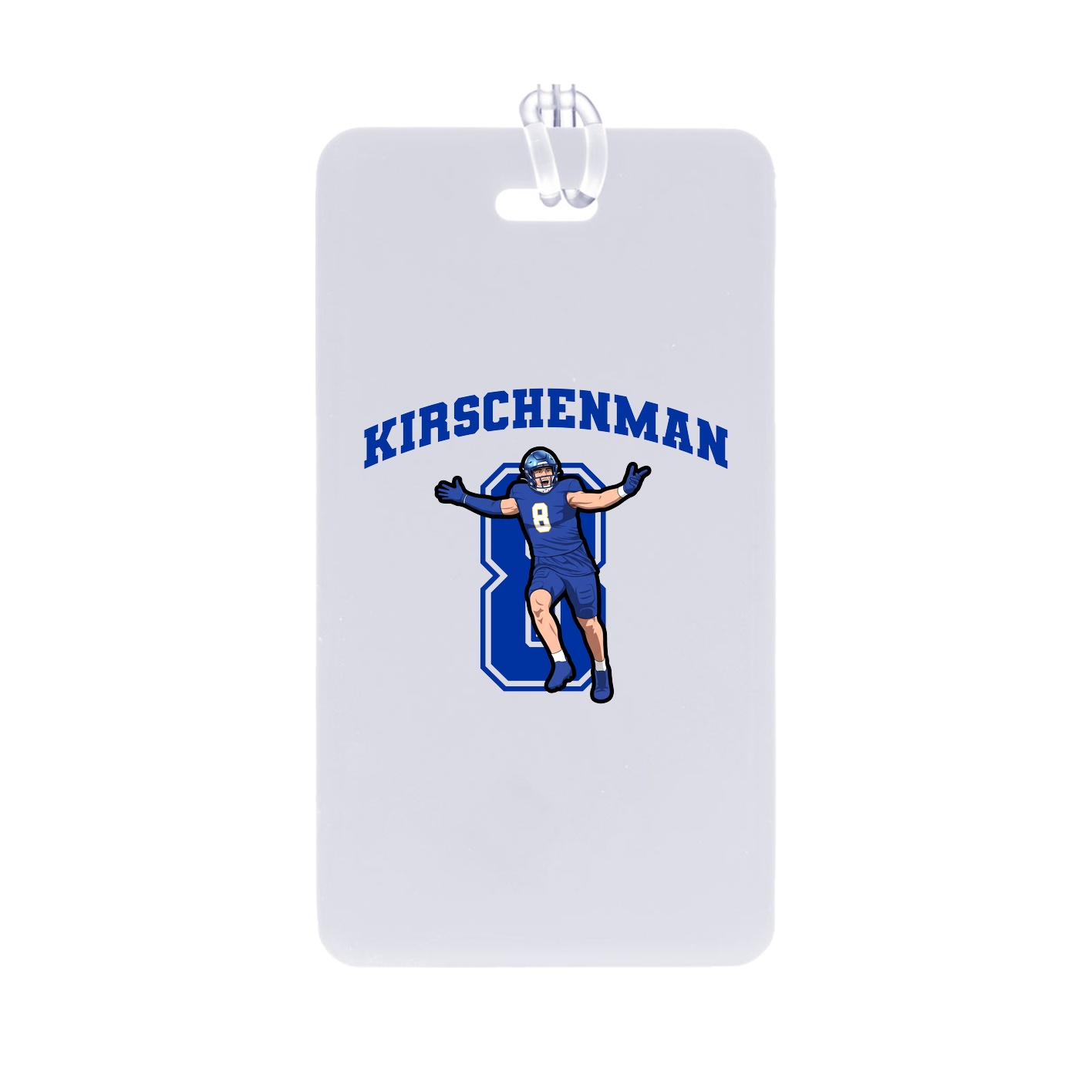 Bag Tag — Number in Classic