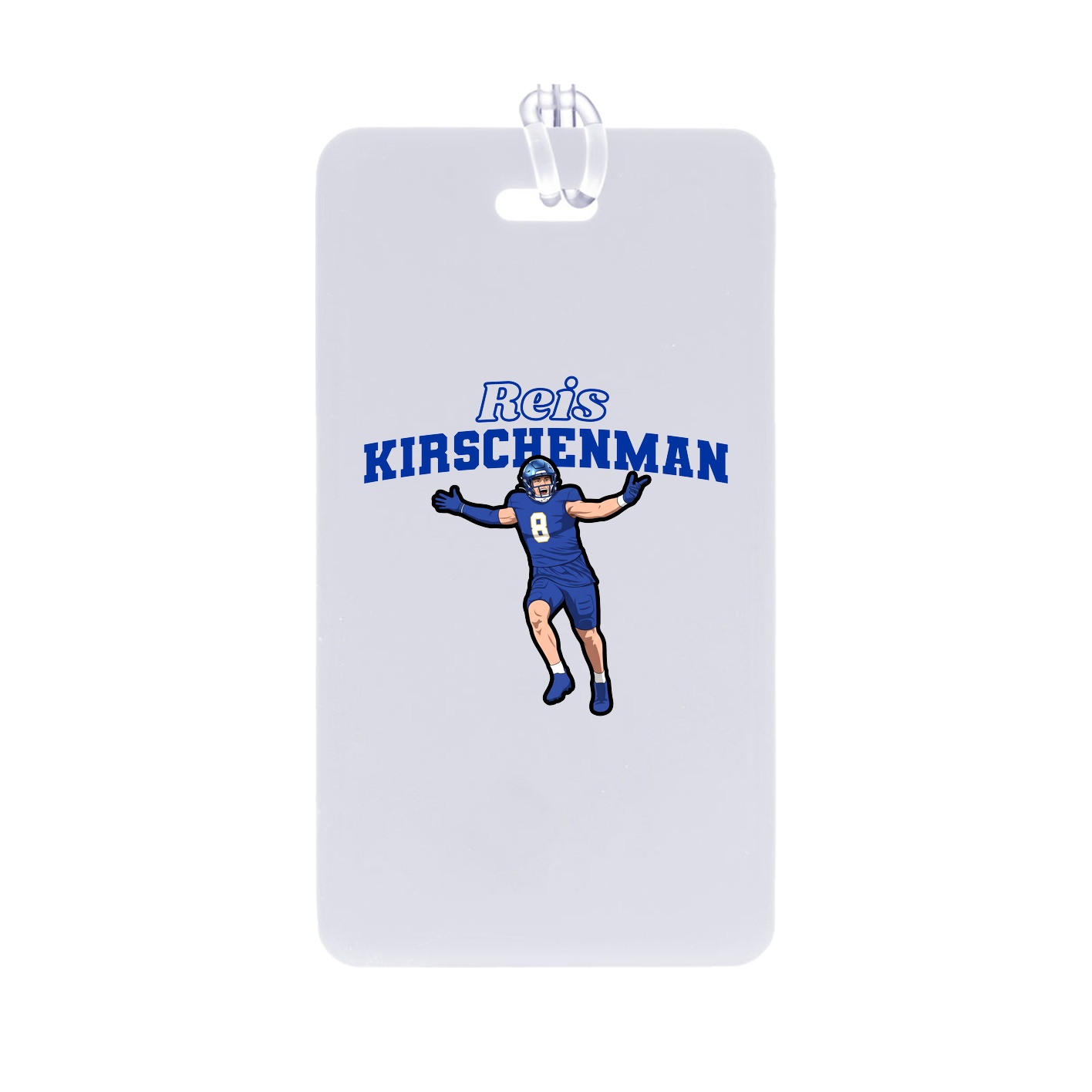 Bag Tag — Name Arch in Classic