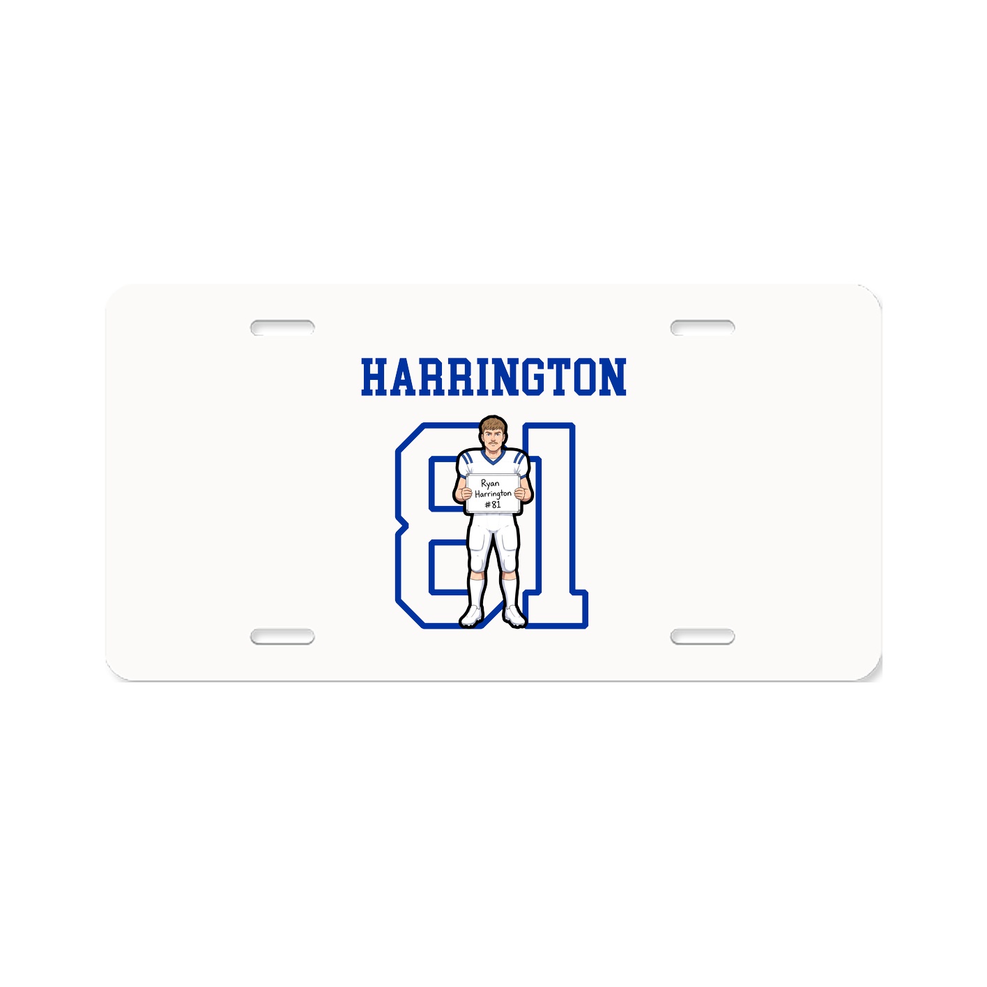 License Plate — Shirsey in Classic