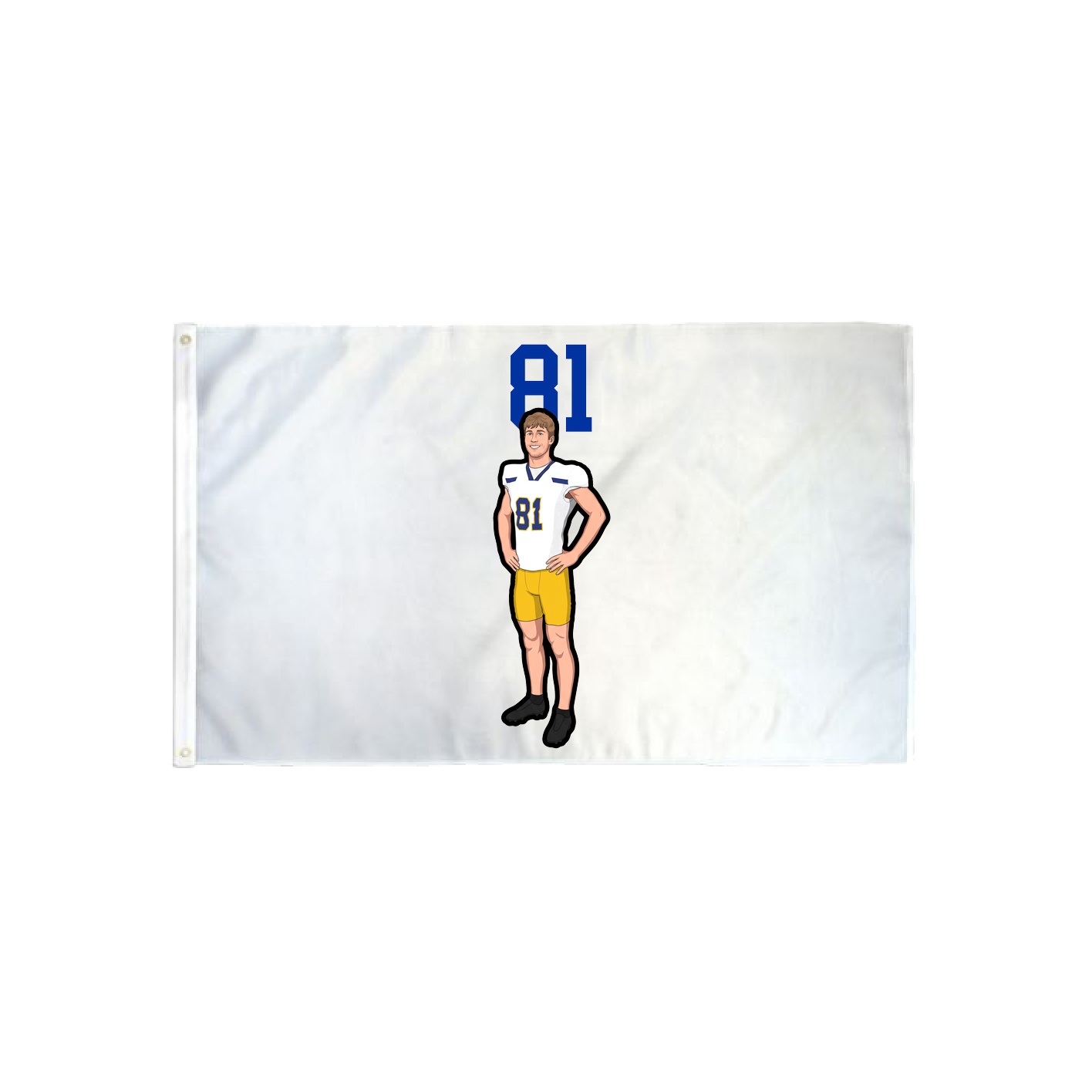 3x5 Flag — Number Top in Classic