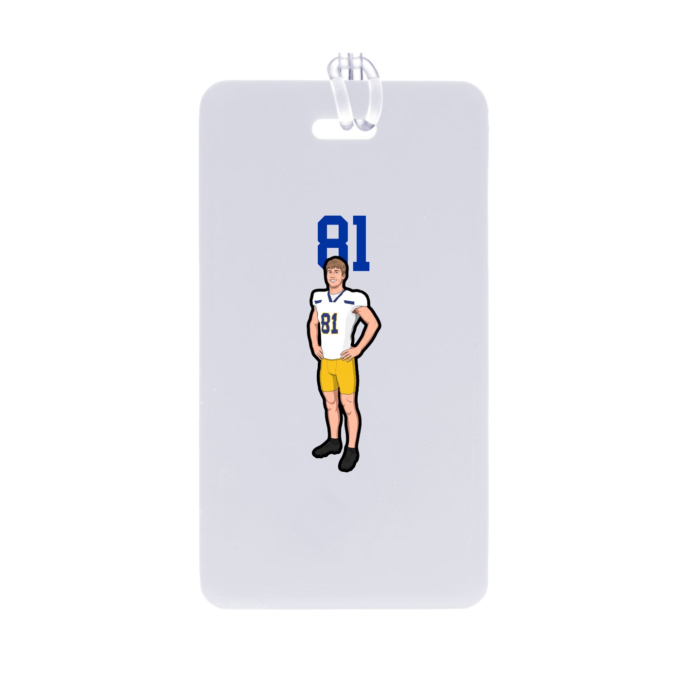 Bag Tag — Number Top in Classic