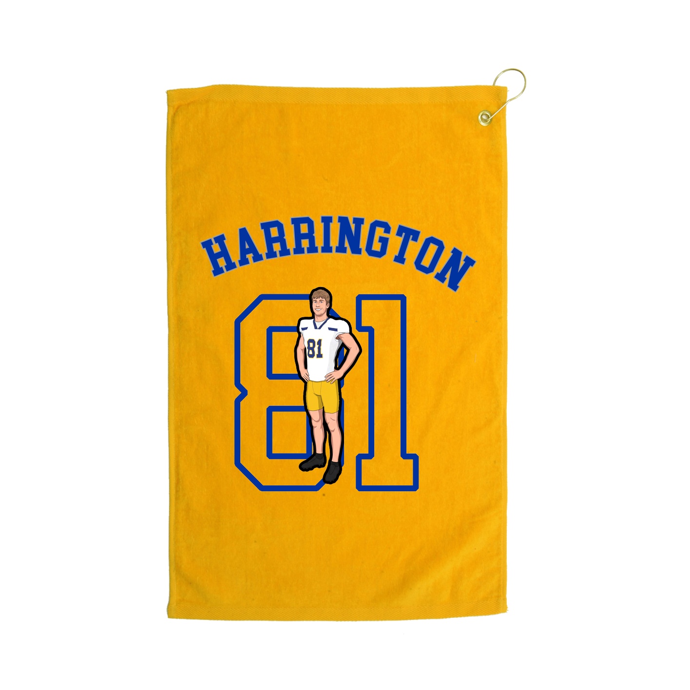 Golf Towel — Shirsey Arch in Gold