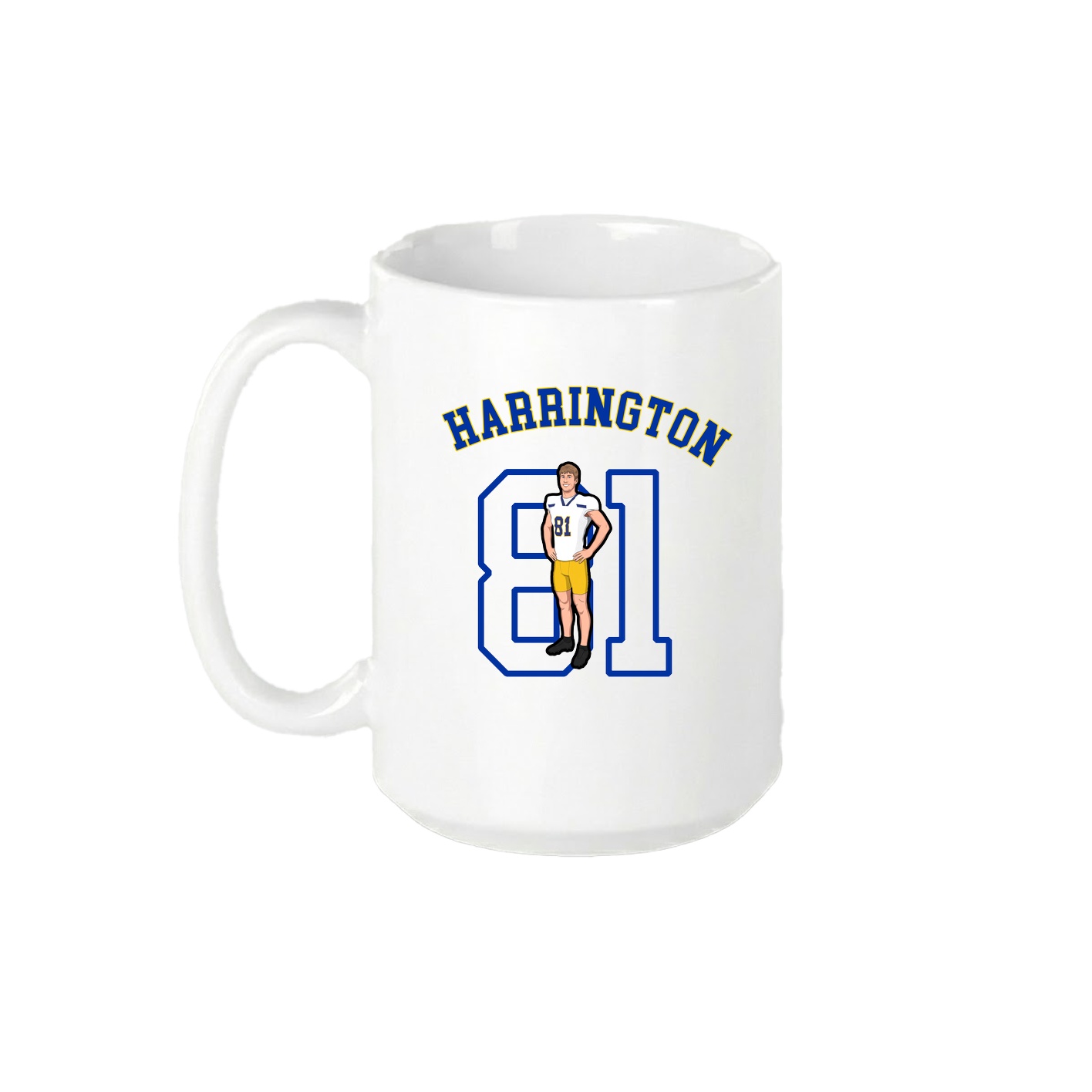 15oz Coffee Mug — Shirsey Arch in White