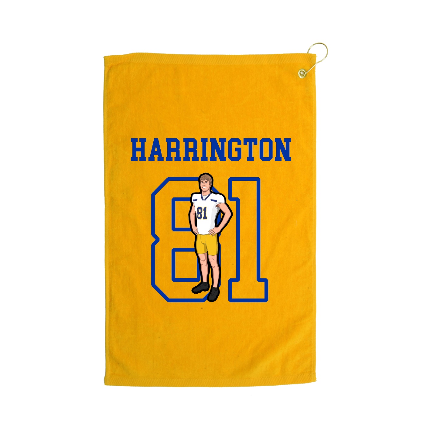 Golf Towel — Shirsey in Gold