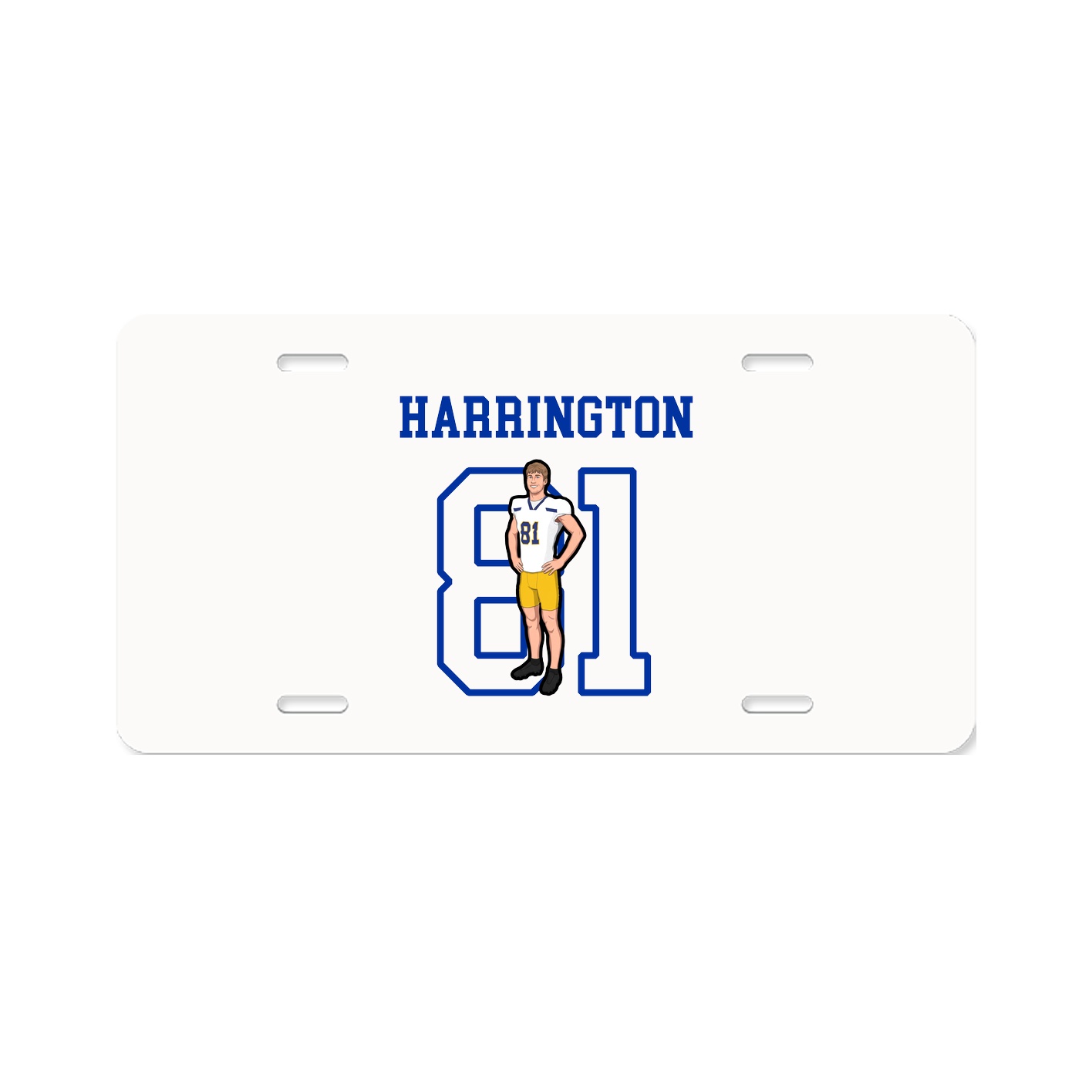 License Plate — Shirsey in Classic