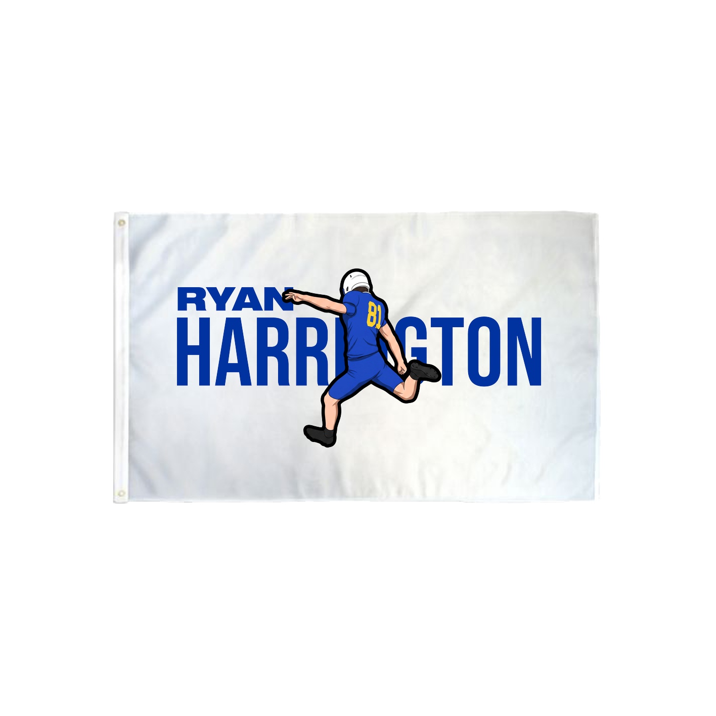 3x5 Flag — Player Name in Classic