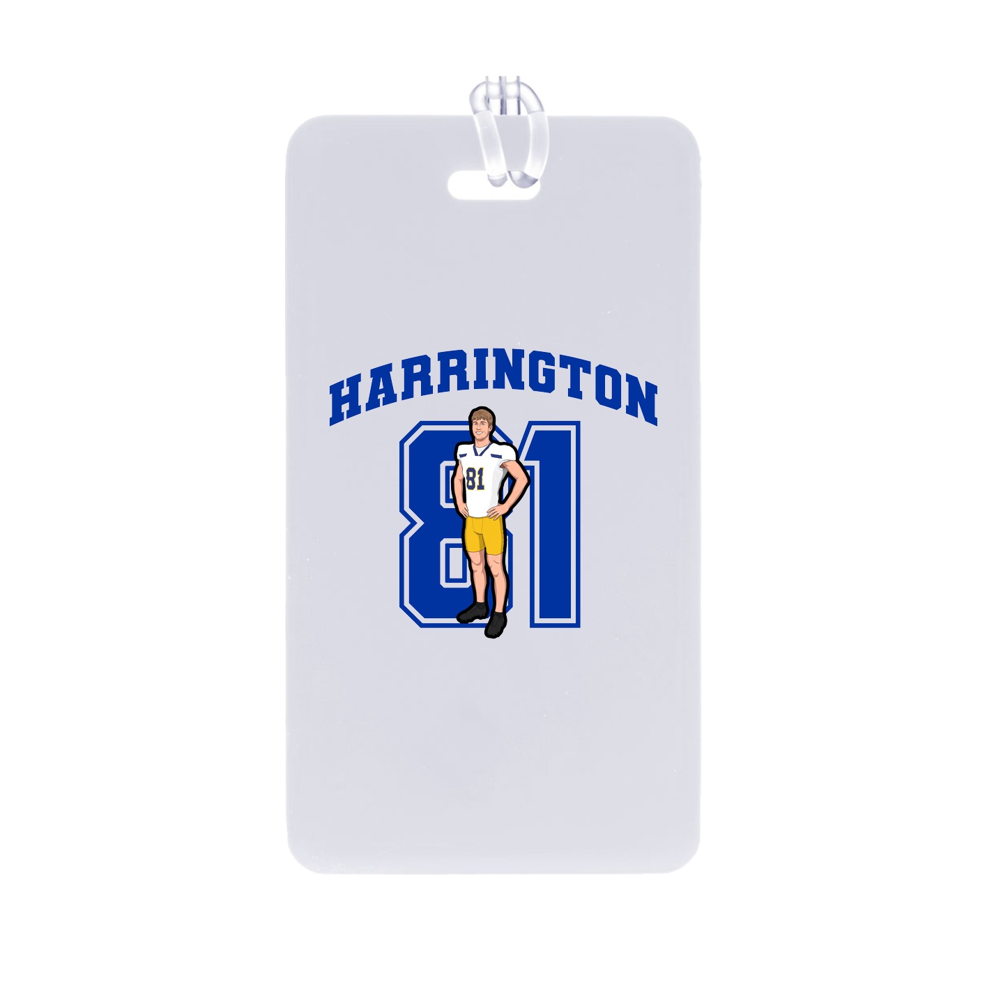 Bag Tag — Number in Classic