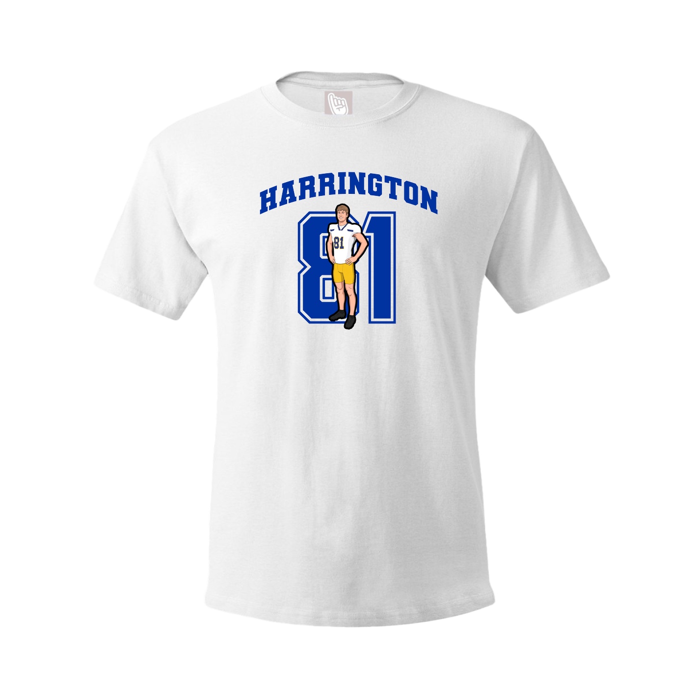 Tee — Number in White