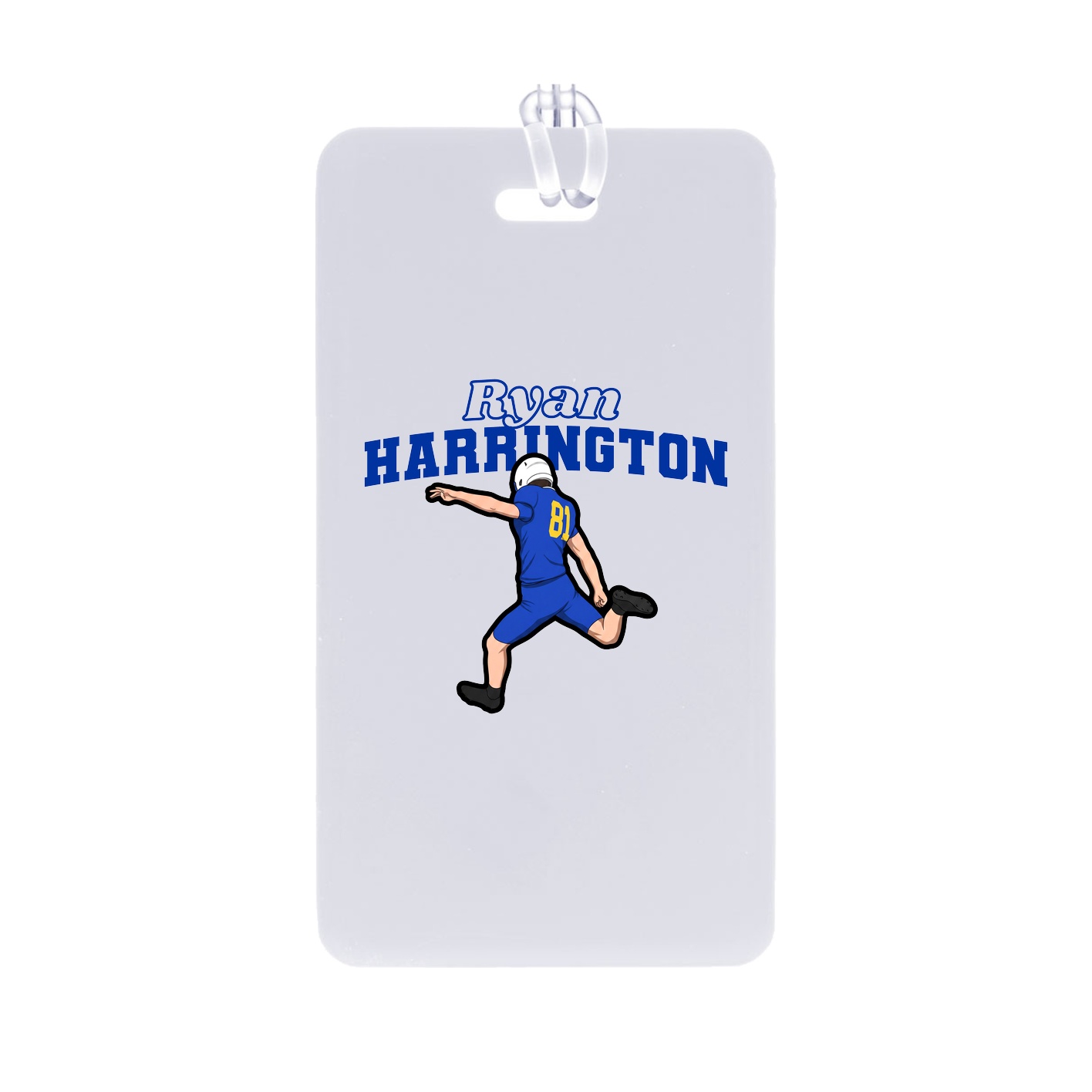Bag Tag — Name Arch in Classic