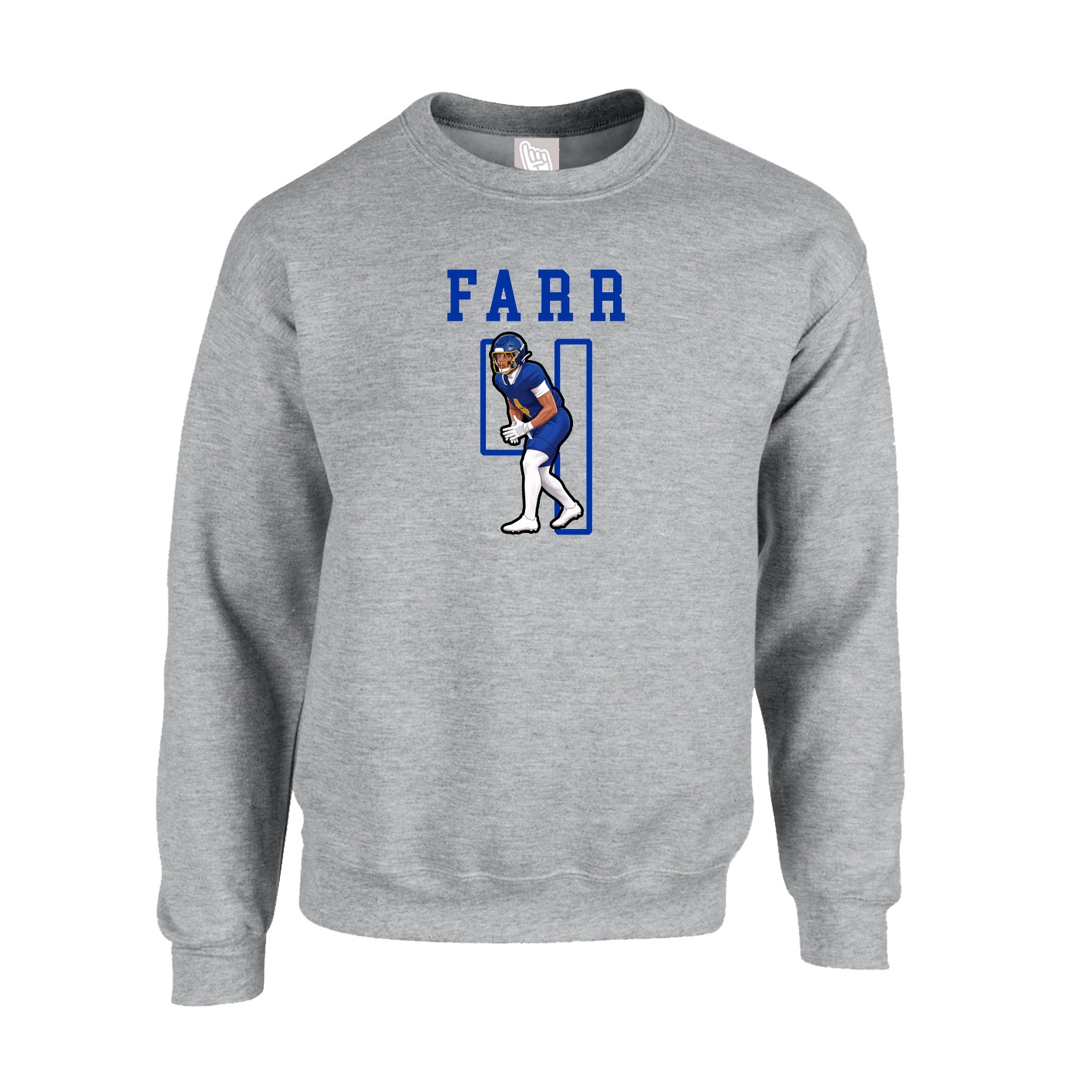 Fleece Crew — Shirsey in Grey
