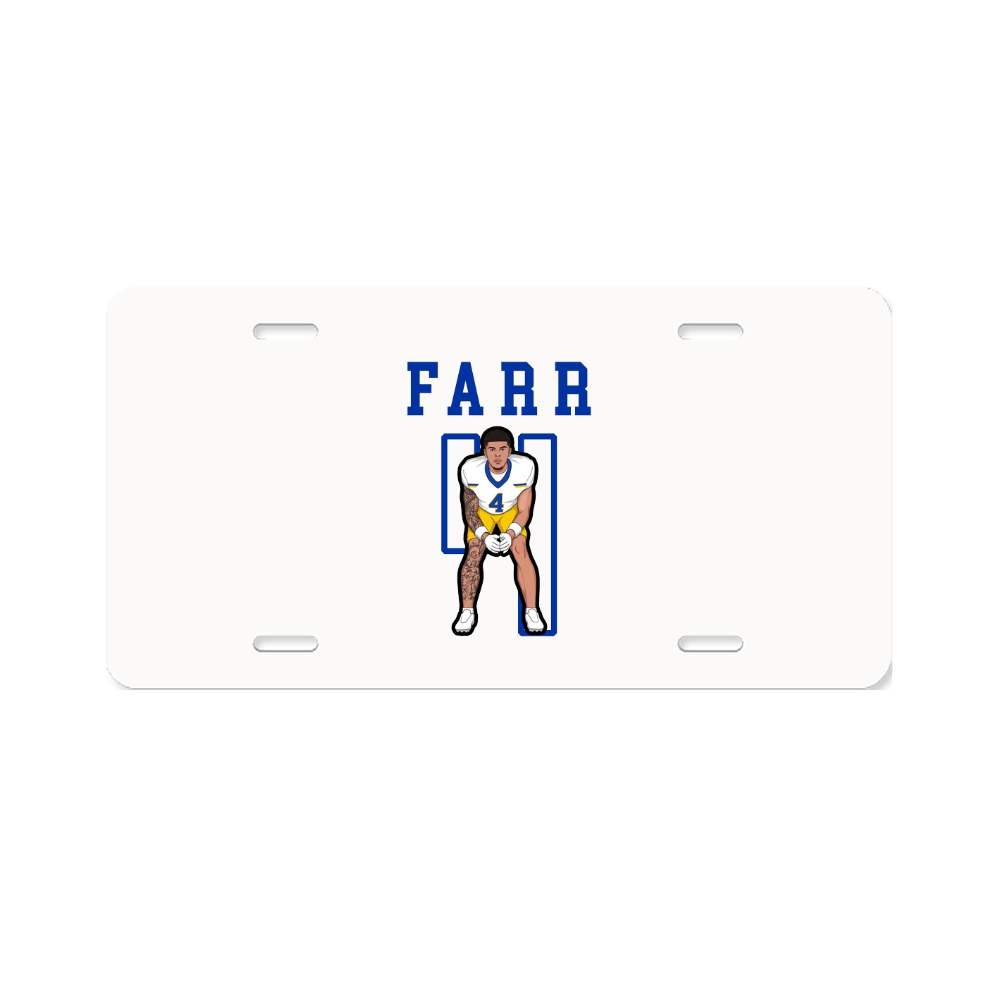 License Plate — Shirsey in Classic
