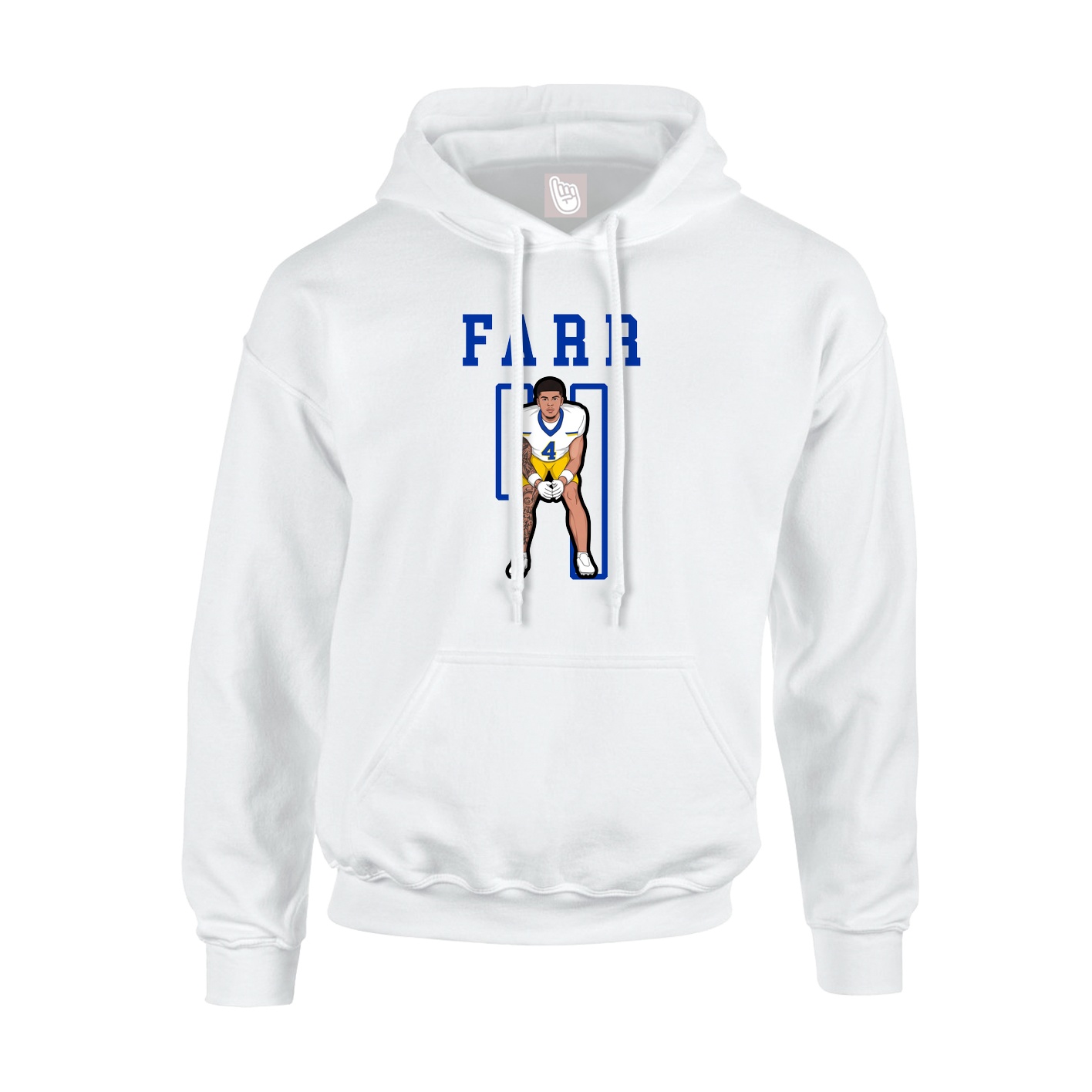 Youth Hoodie — Shirsey in White