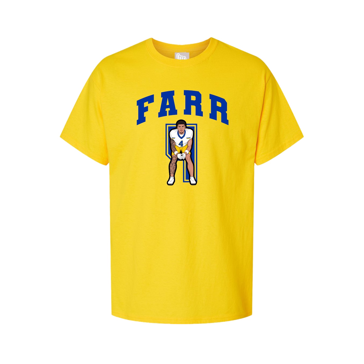 Tee — Number in Gold